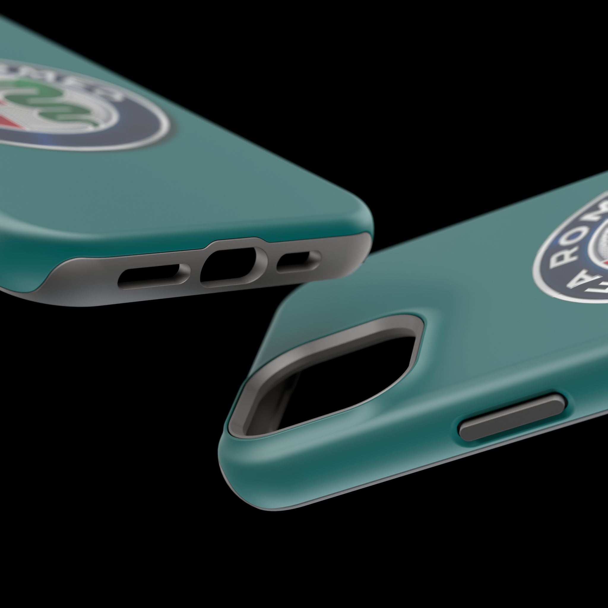 Alfa Romeo Green Magnetic Tough Cases