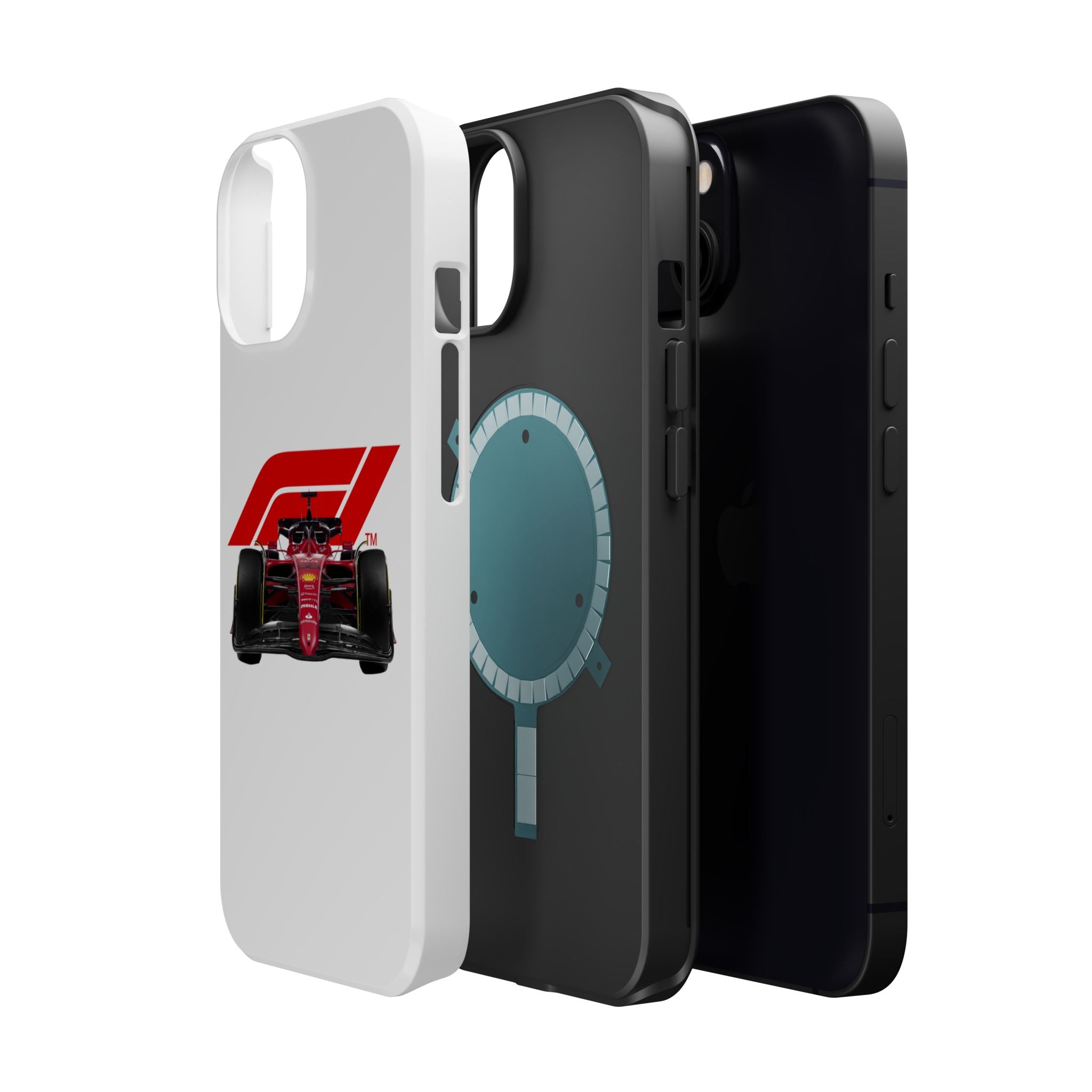 F1 inspired magnetic Tough Cases