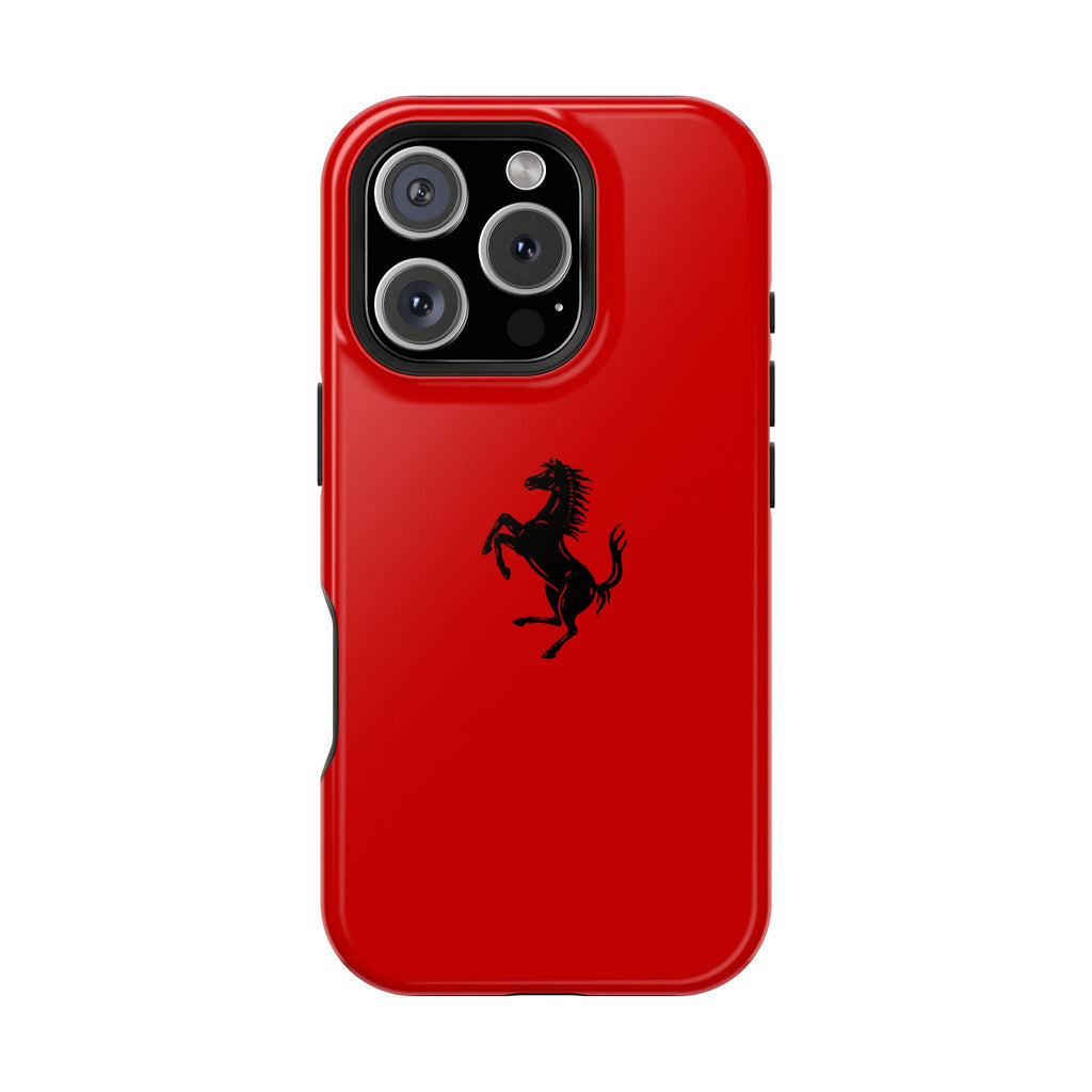 Ferrari horse Rosso corsa inspired Magnetic Tough Cases
