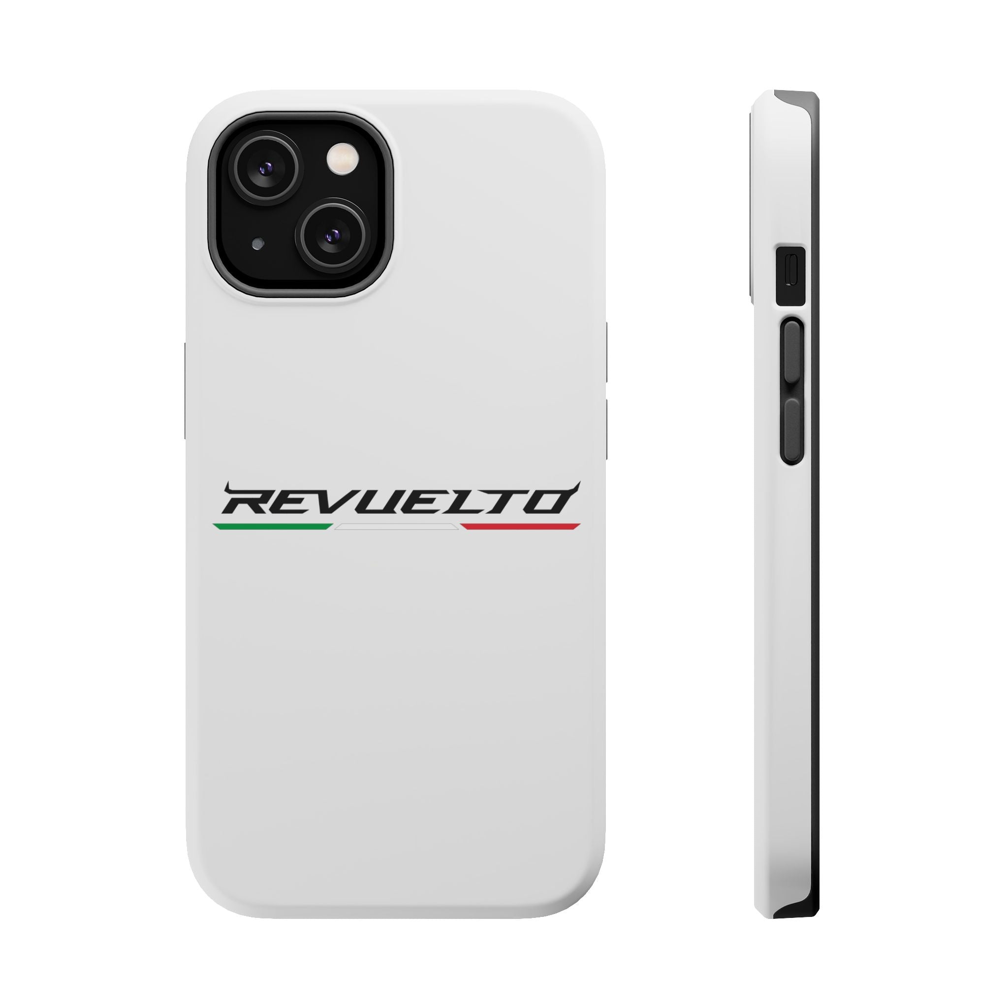 Lamborghini Revuelto White inspired Magnetic Tough Cases