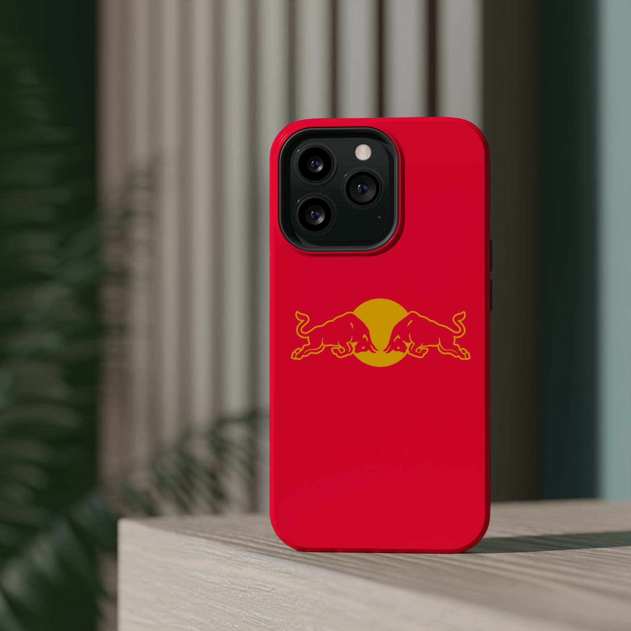Red Bull red inspired Magnetic Tough Cases