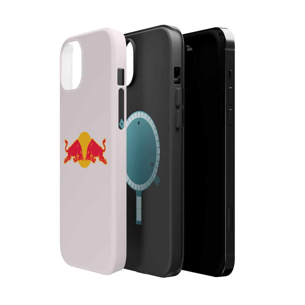 Red Bull white inspired Magnetic Tough Cases