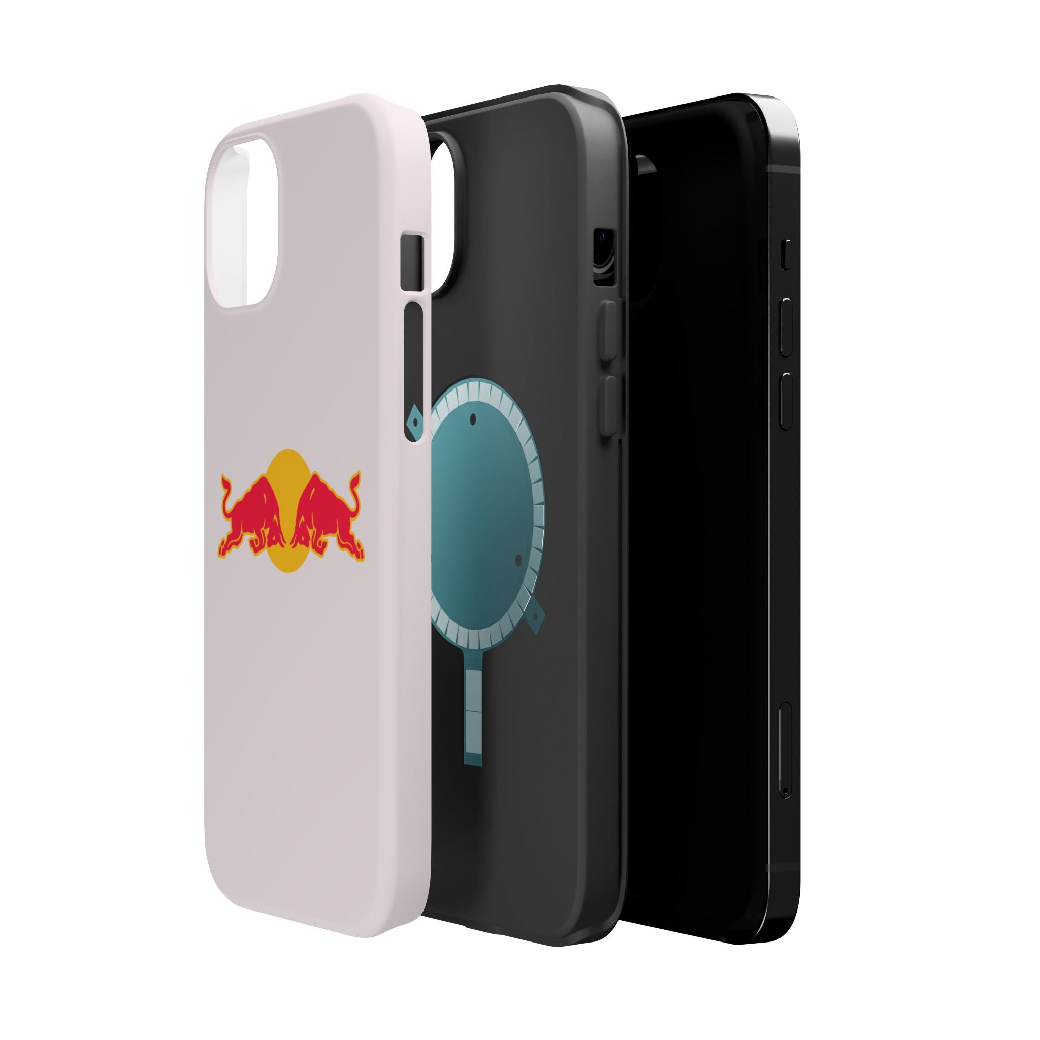 Red Bull white inspired Magnetic Tough Cases