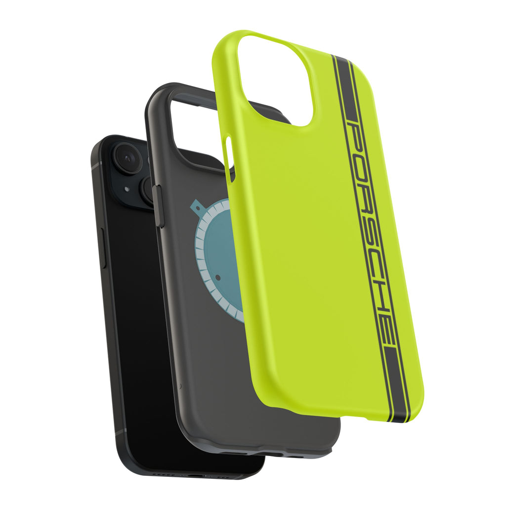 Porsche Acid green inspired Magnetic Tough Cases