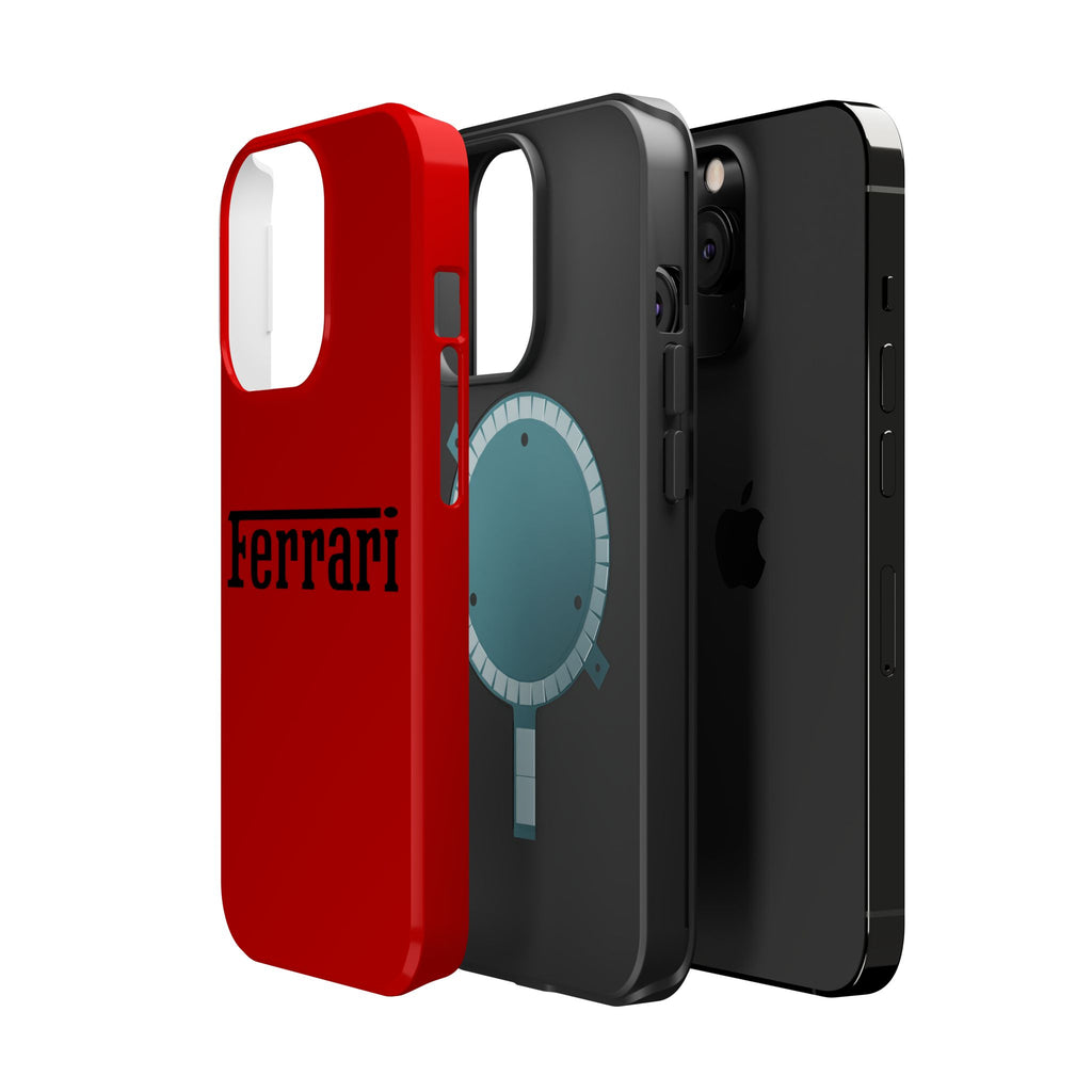 Ferrari Rosso Corsa inspired Magnetic Tough Cases