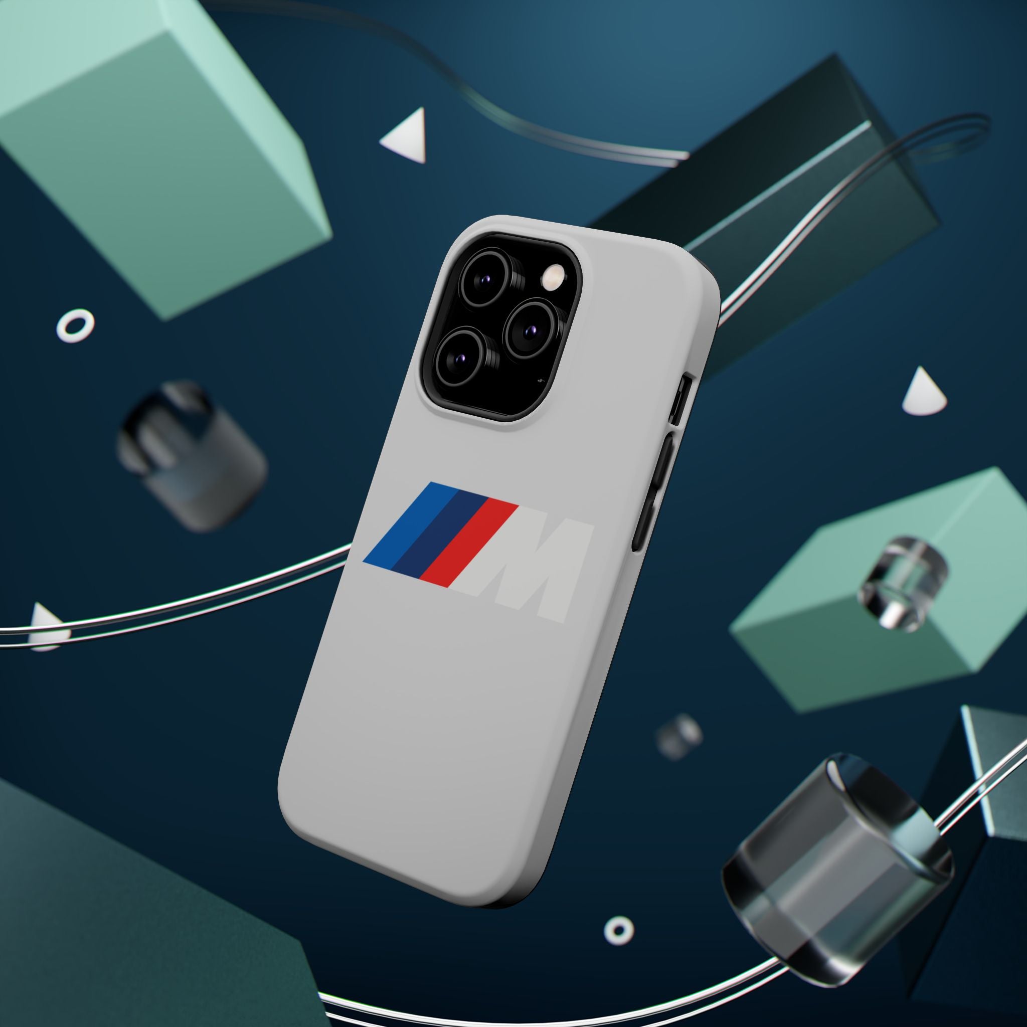 M badge inspired Magnetic Tough Cases