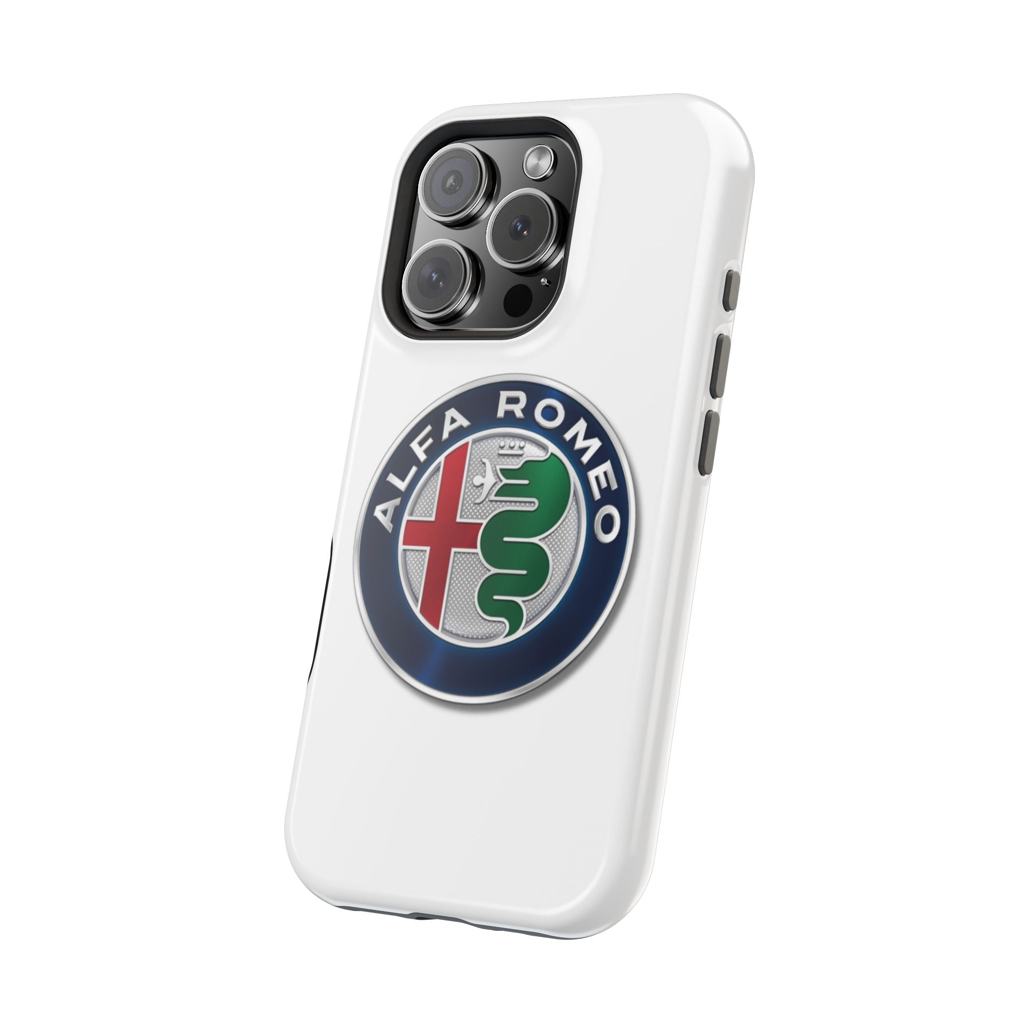 Alfa Romeo White Magnetic Tough Cases
