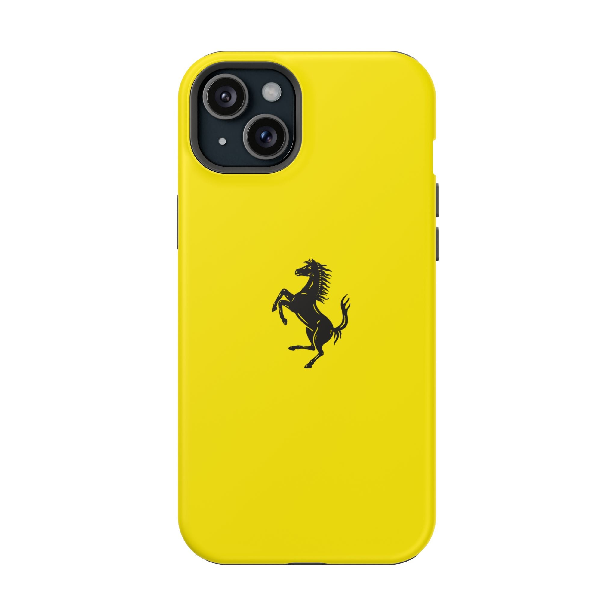 Ferrari horse Giallo Modena inspired Tough Cases