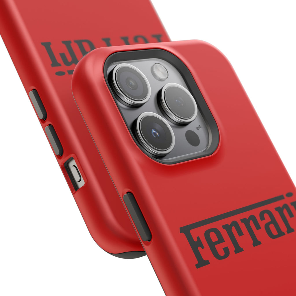 Ferrari Rosso Corsa inspired Magnetic Tough Cases