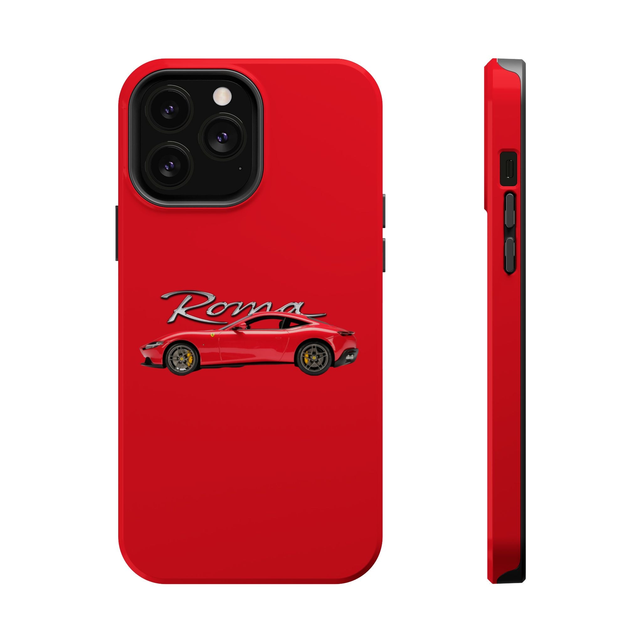 Ferrari Roma inspired Magnetic Tough Cases