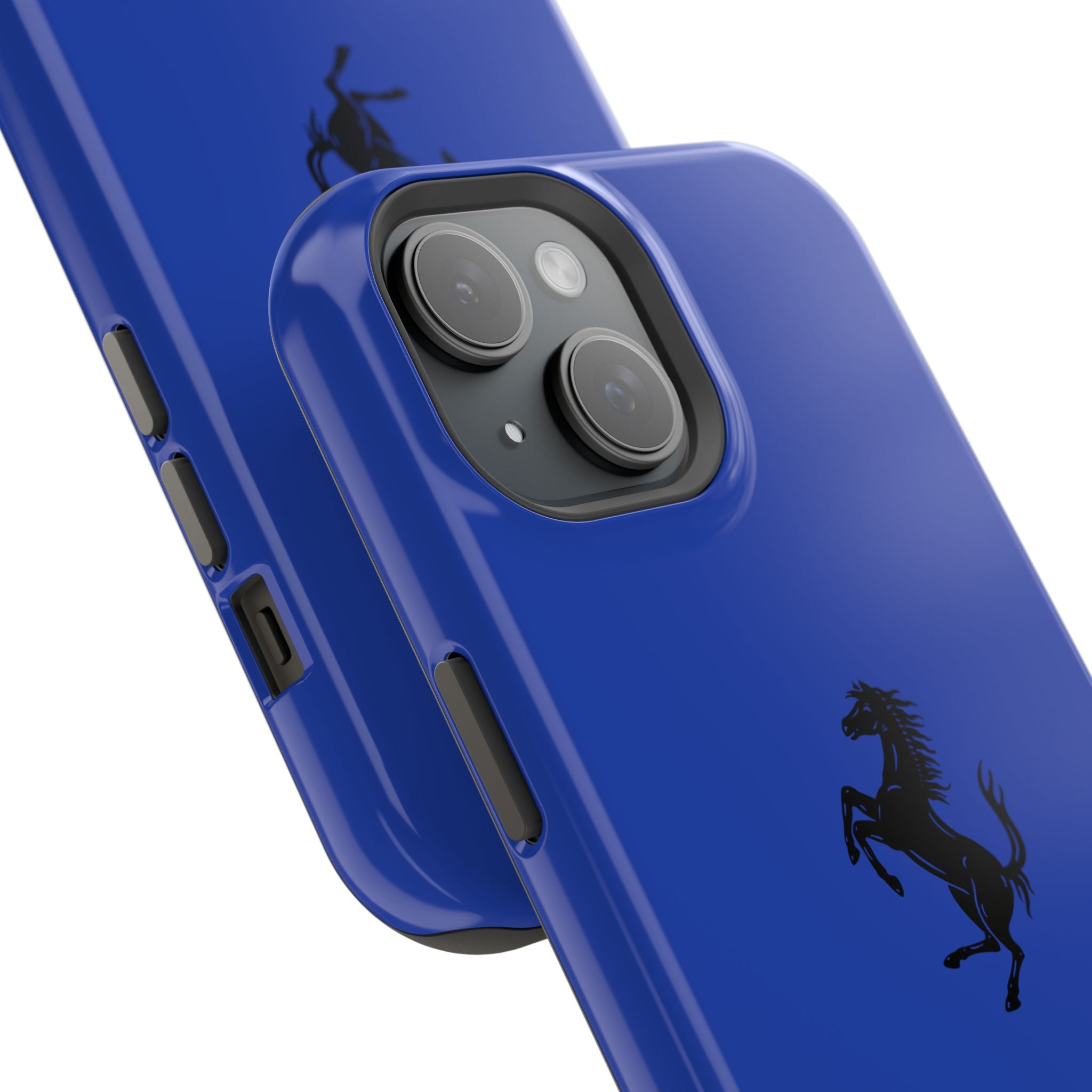 Ferrari horse blu Tour de France inspired Magnetic Tough Cases