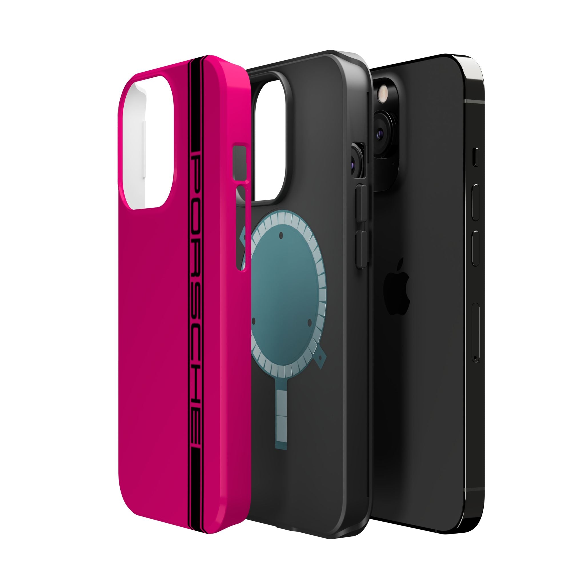 Porsche Rubystar colored inspired Magnetic Tough Cases