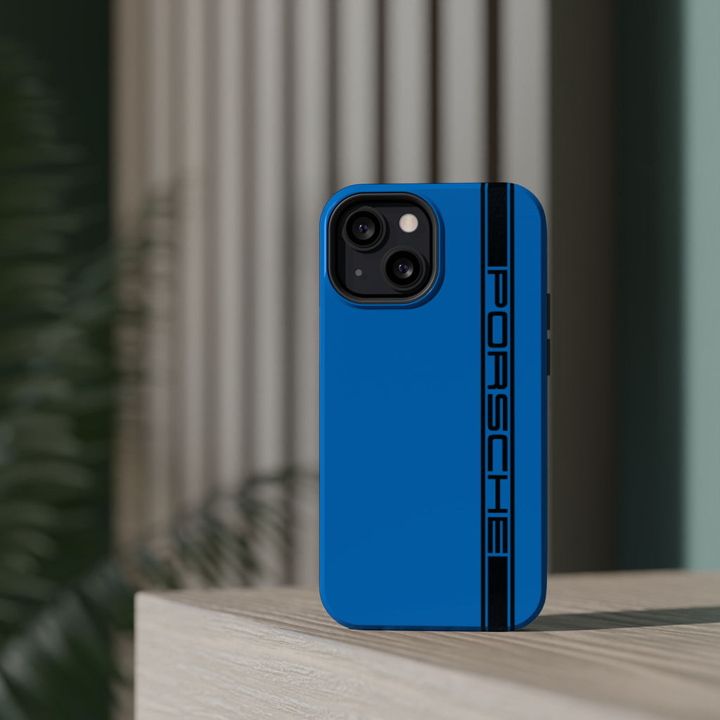 Porsche Riviera Blue inspired Magnetic Tough Cases