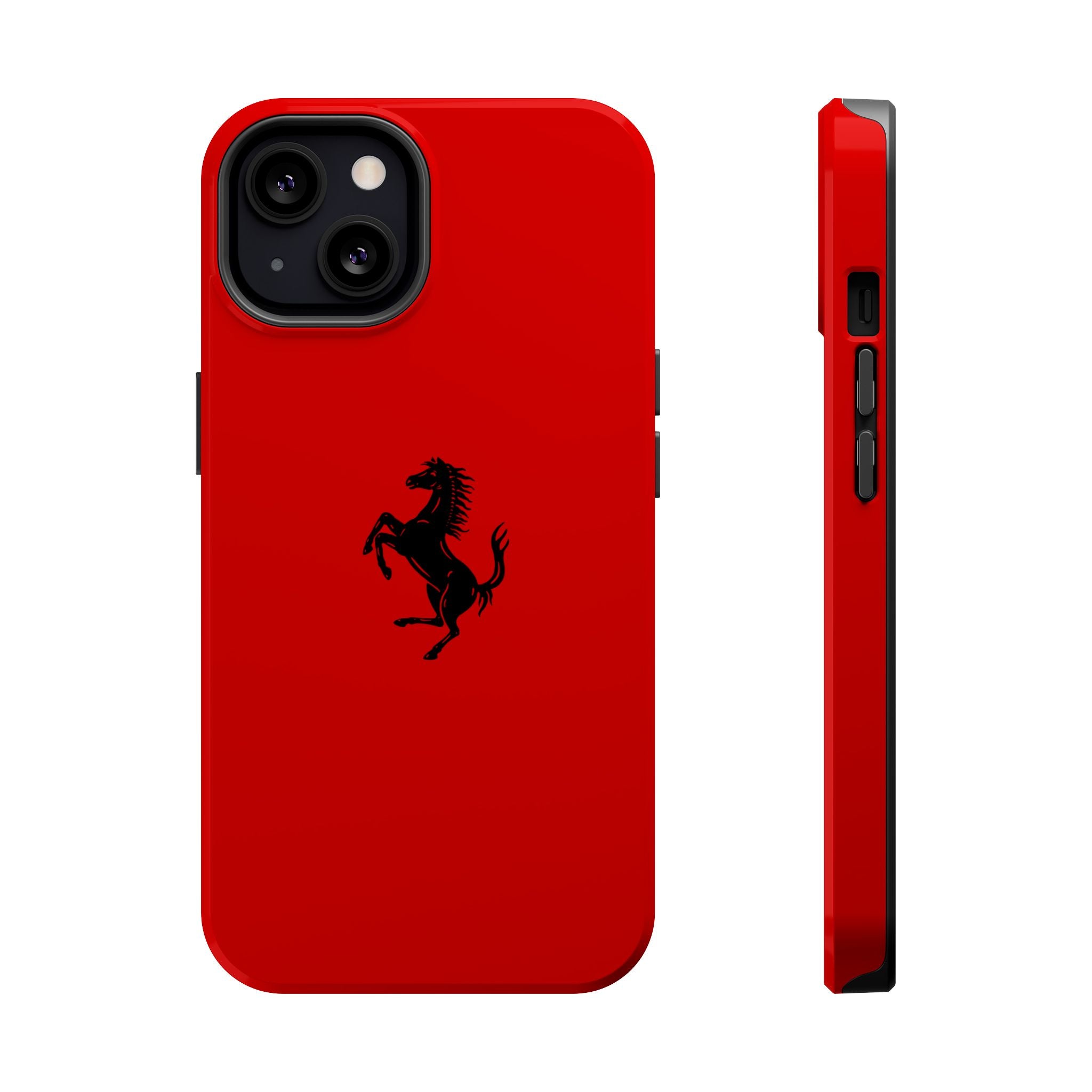 Ferrari horse Rosso Corsa inspired Magnetic Tough Cases