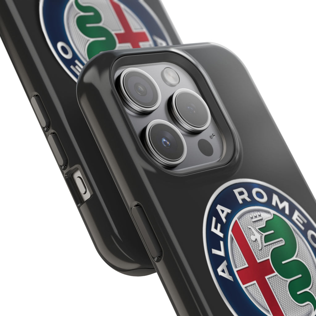 Alfa romeo black Magnetic Tough Cases