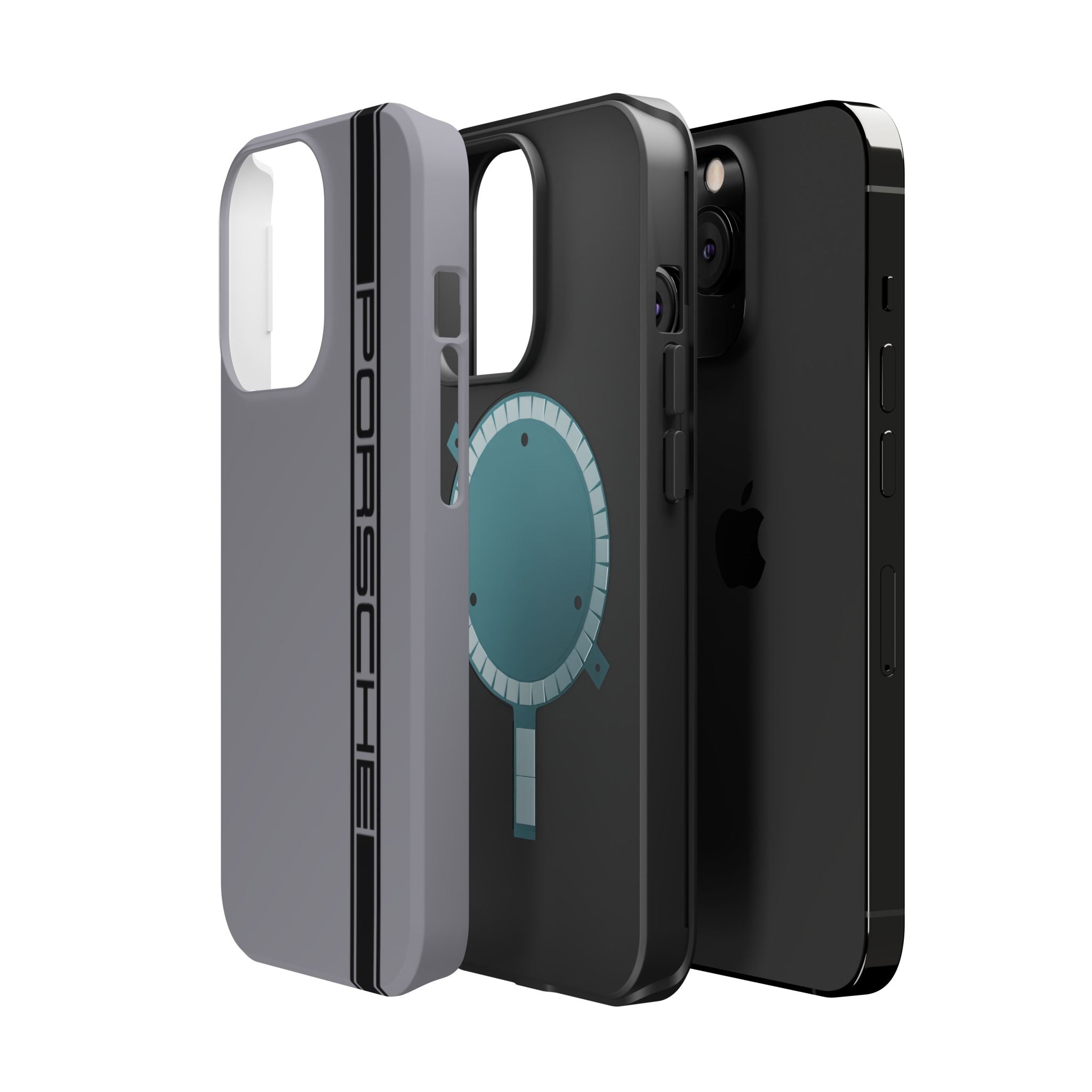 Porsche Chalk grey inspired Magnetic Tough Cases