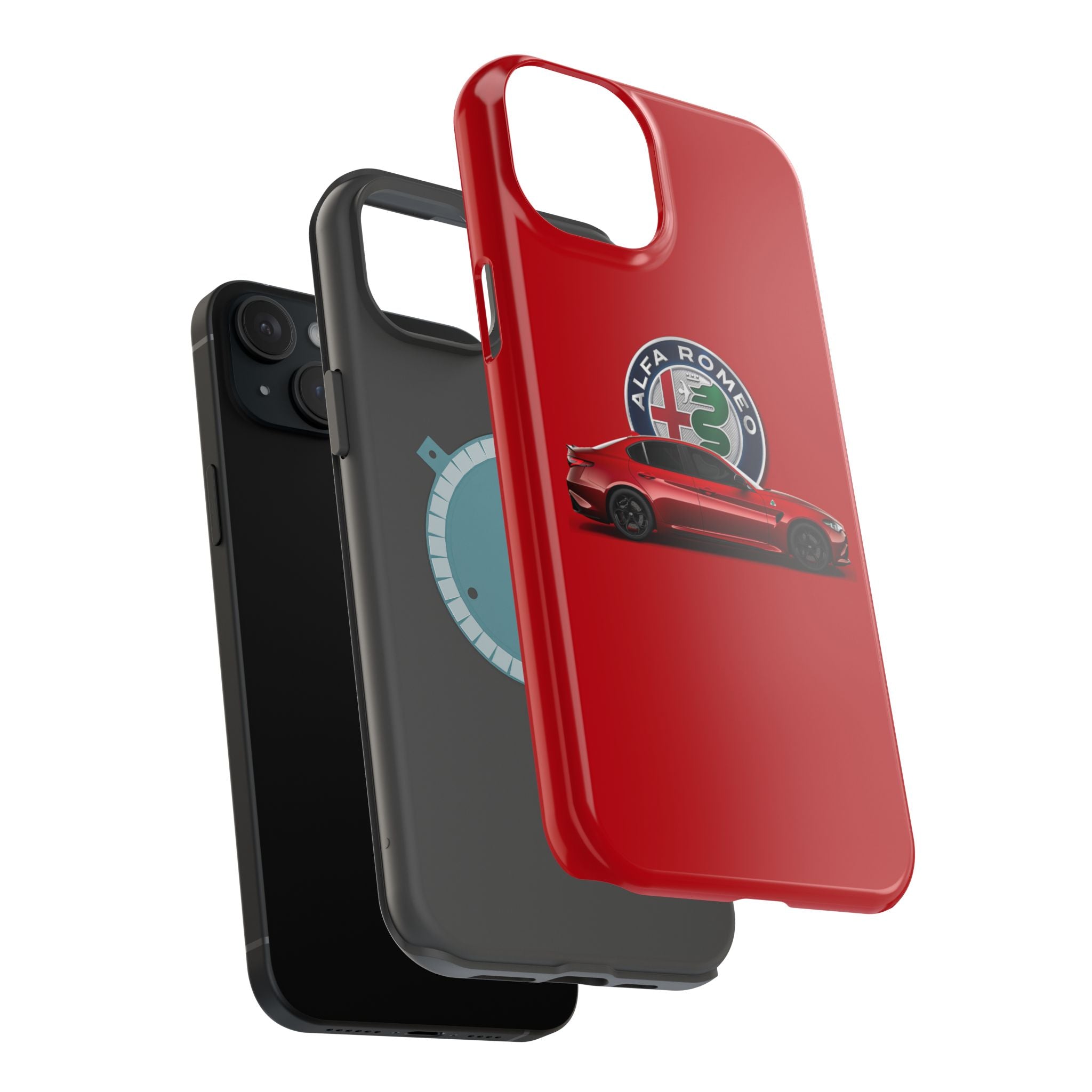 Alfa Romeo inspired Magnetic Tough Cases