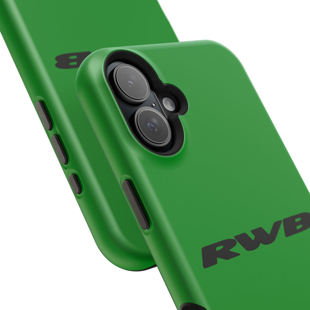 Estuches magnéticos resistentes inspirados en el verde víbora de RWB