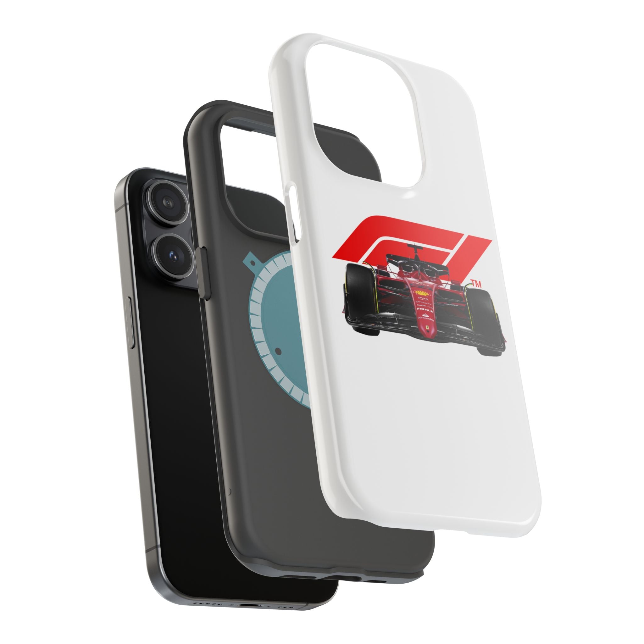 F1 inspired magnetic Tough Cases