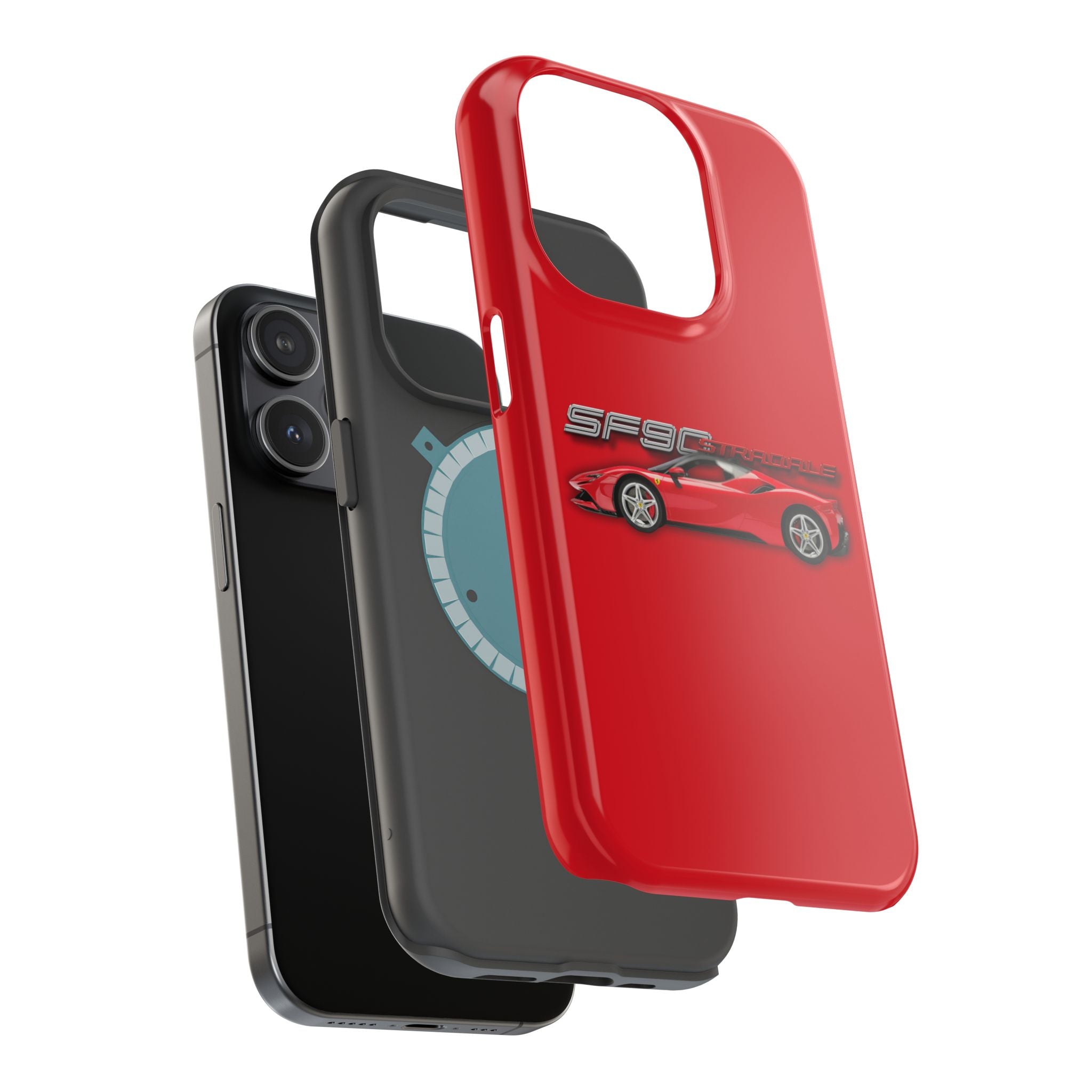 Ferrari SF90 Stradale inspired Magnetic Tough Cases