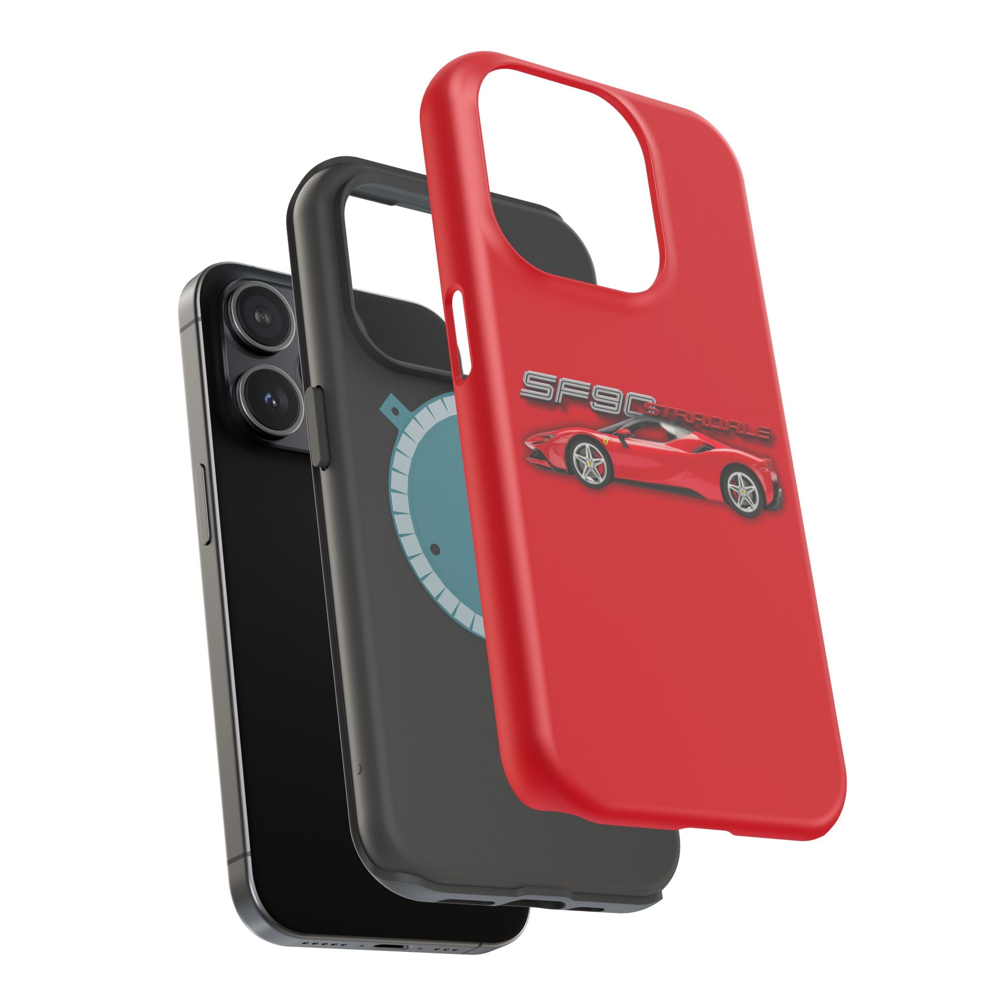 Ferrari SF90 Stradale inspired Magnetic Tough Cases
