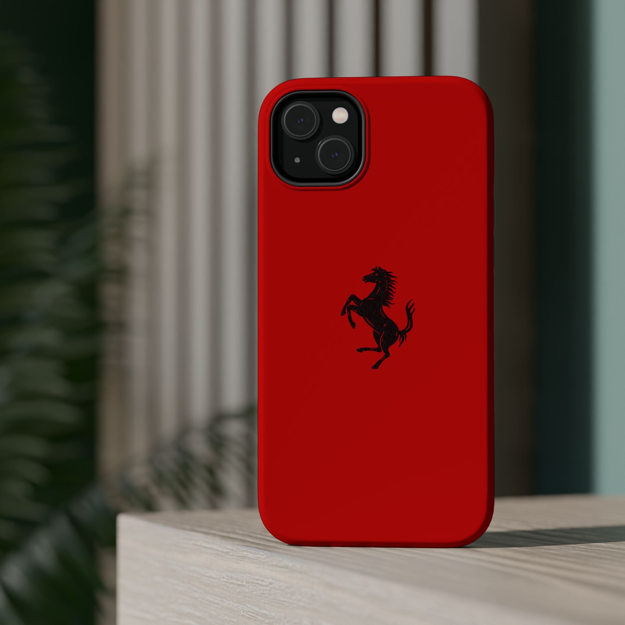 Ferrari horse Rosso corsa inspired Magnetic Tough Cases
