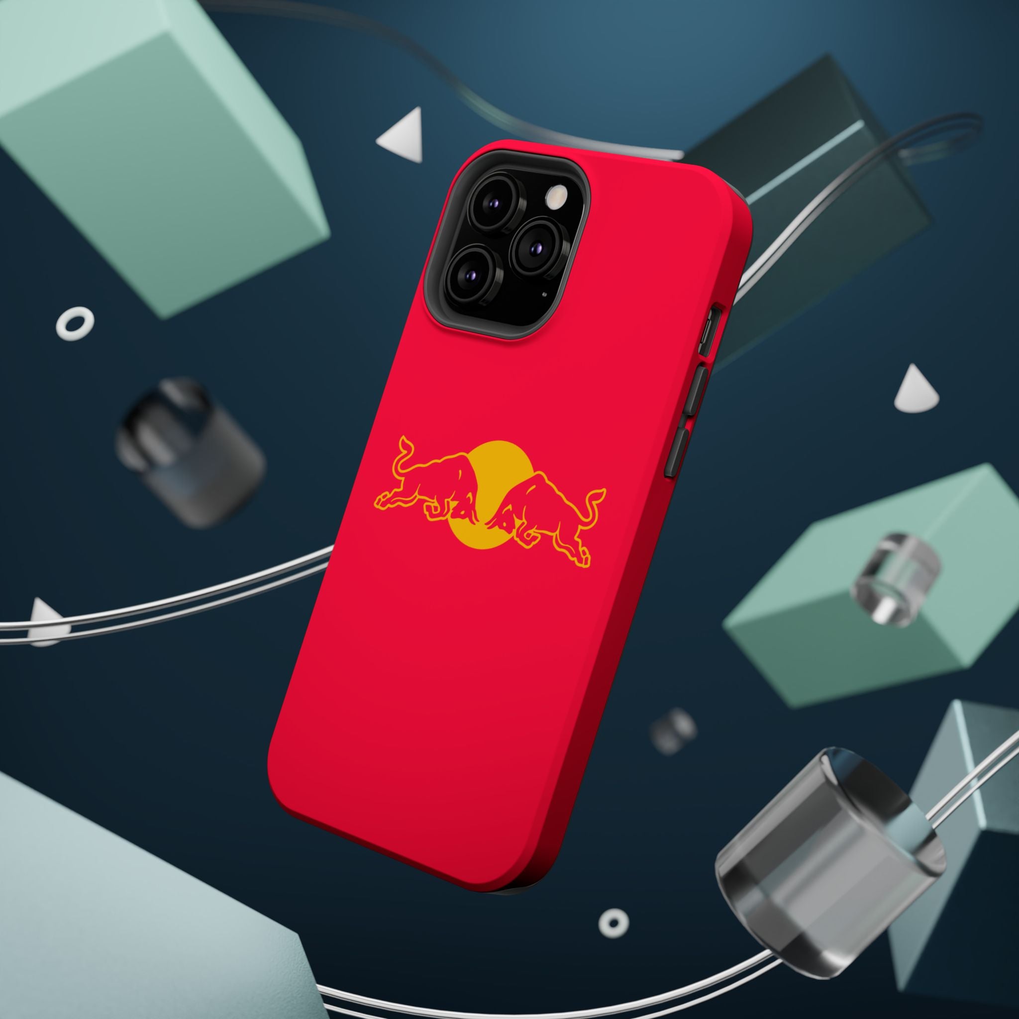 Red Bull red inspired Magnetic Tough Cases