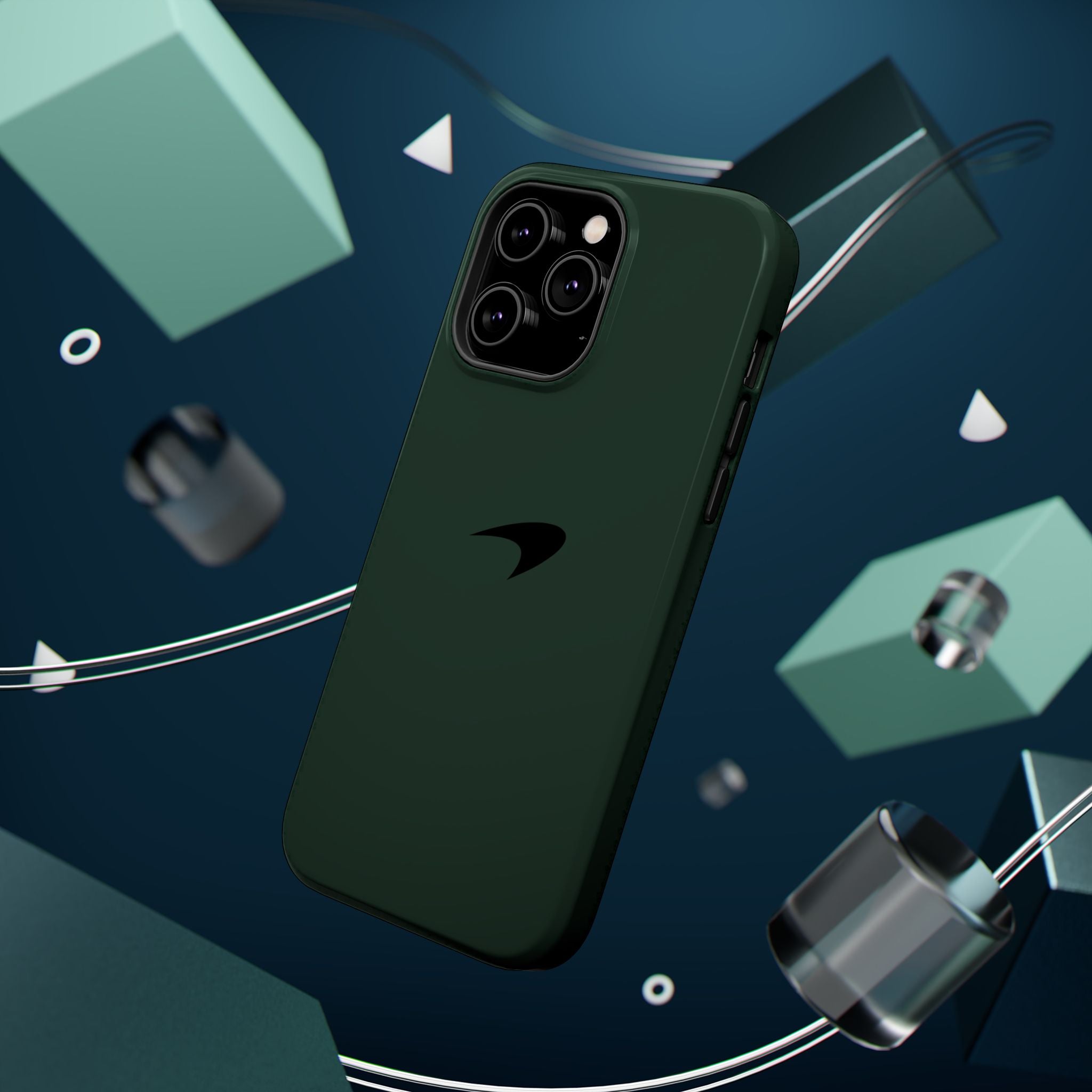 Racing green mclaren inspired Magnetic Tough Cases