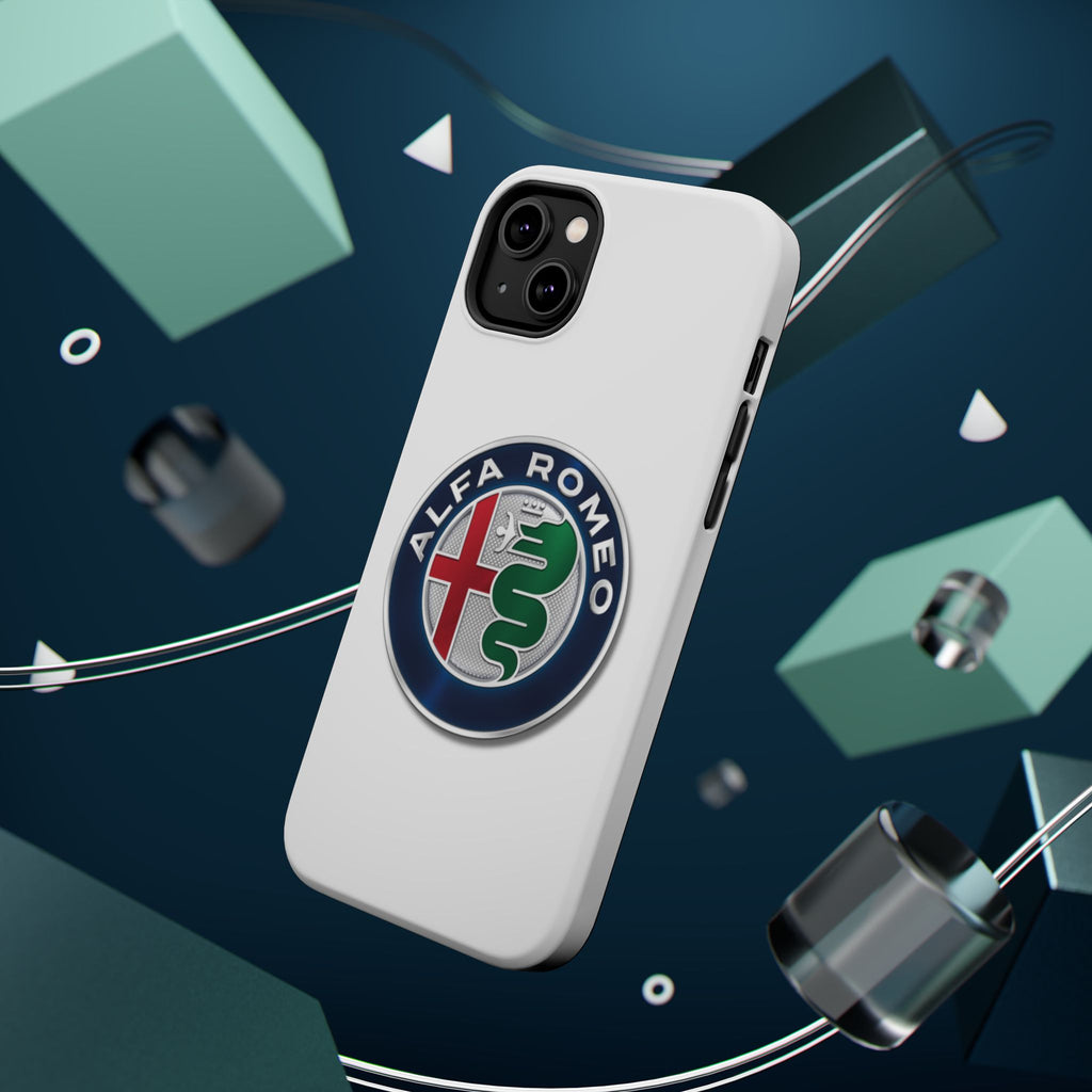 Alfa Romeo White Magnetic Tough Cases