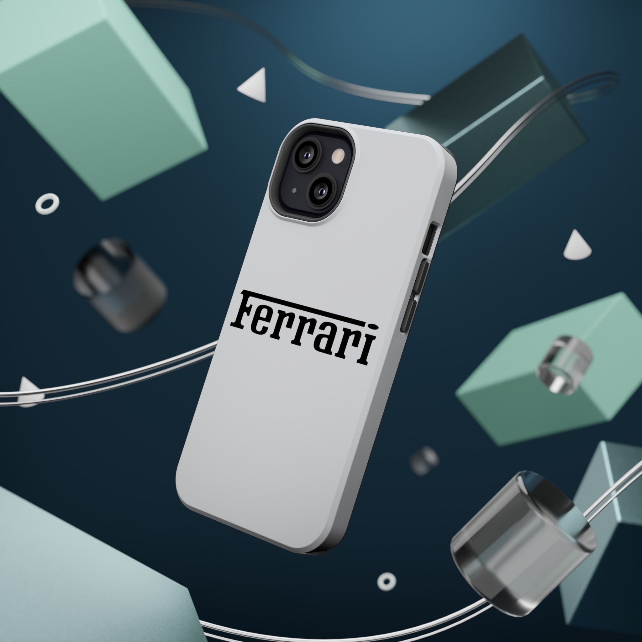 Ferrari Bianco Avus inspired Magnetic Tough Cases