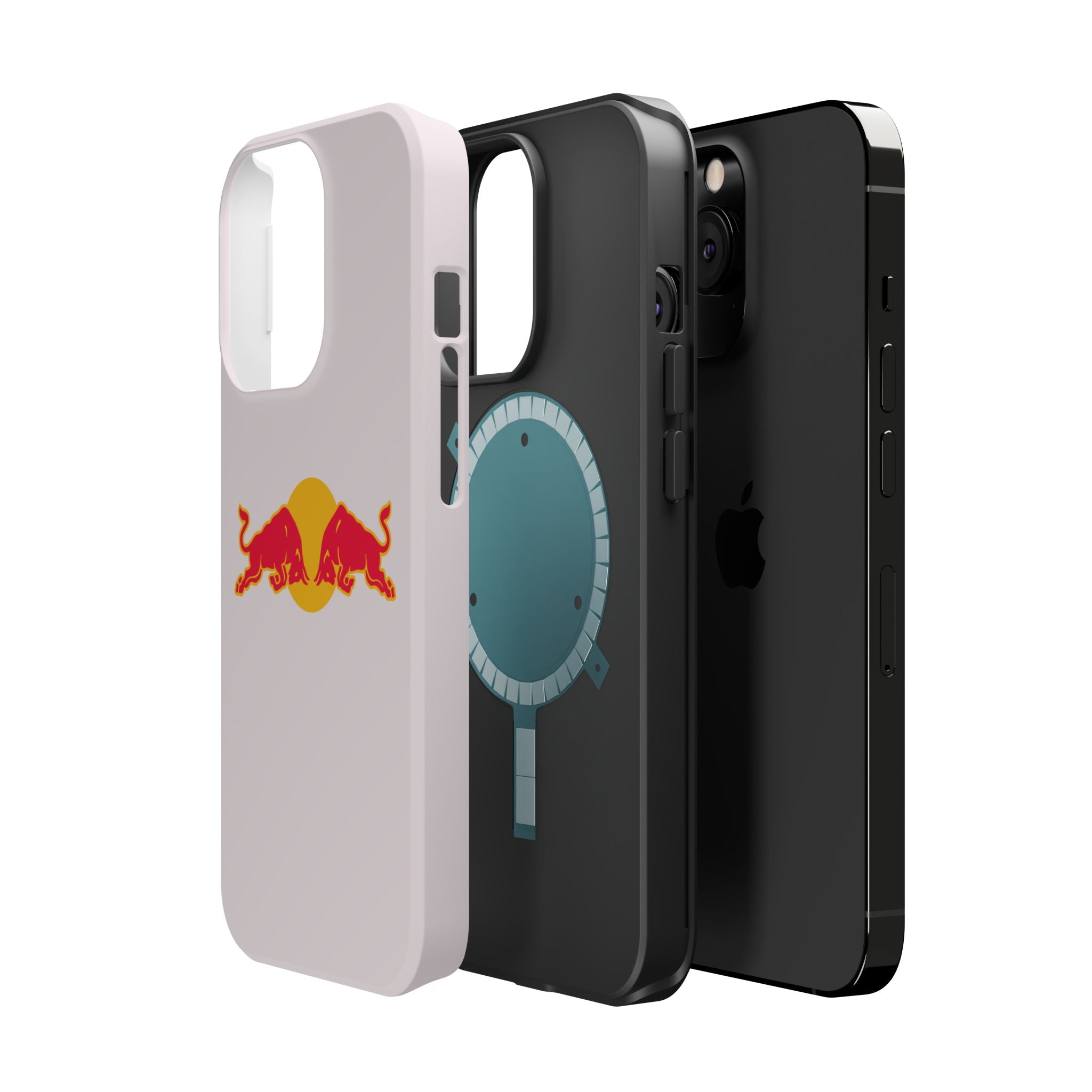 Red Bull white inspired Magnetic Tough Cases