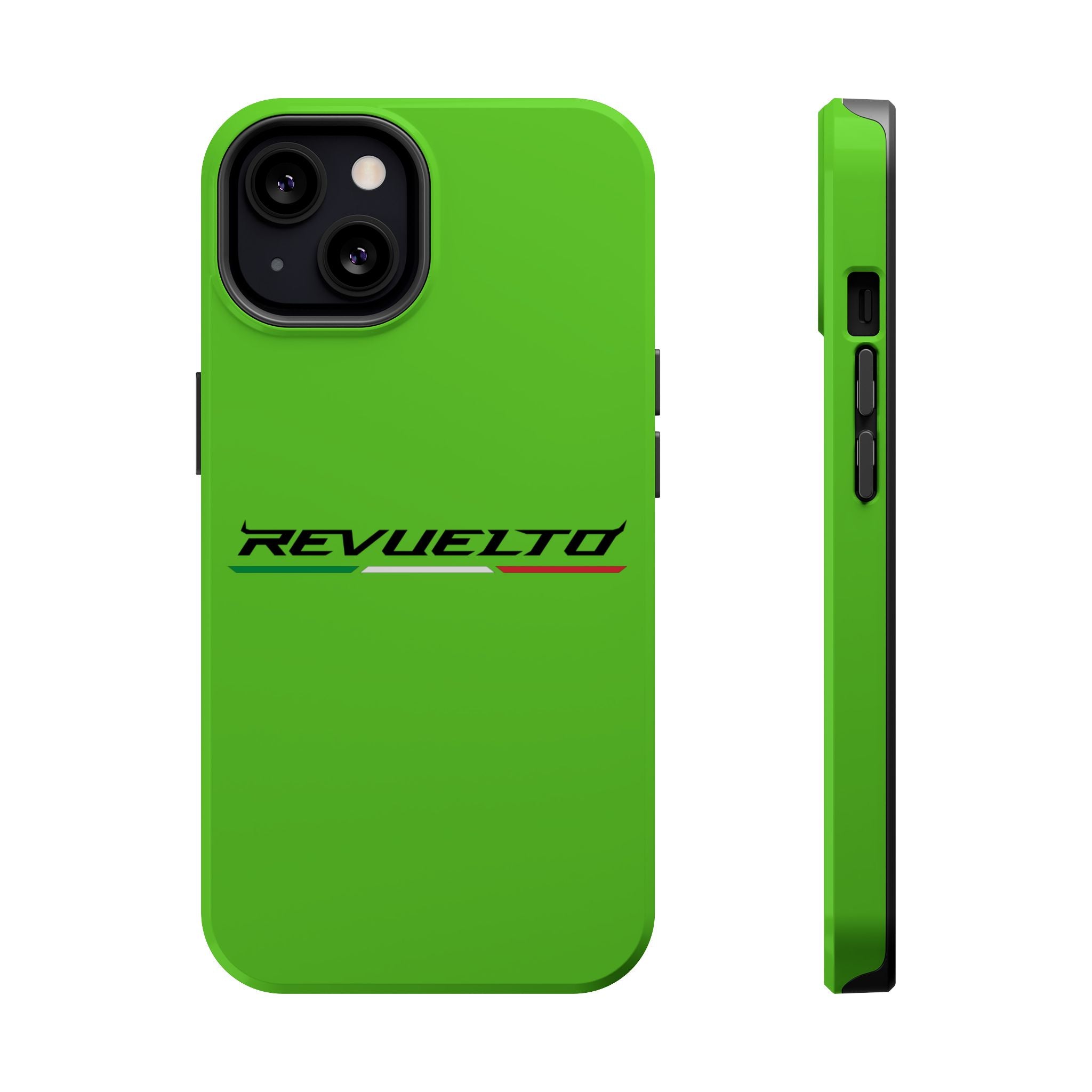 Lamborghini Revuelto Green inspired Magnetic Tough Cases