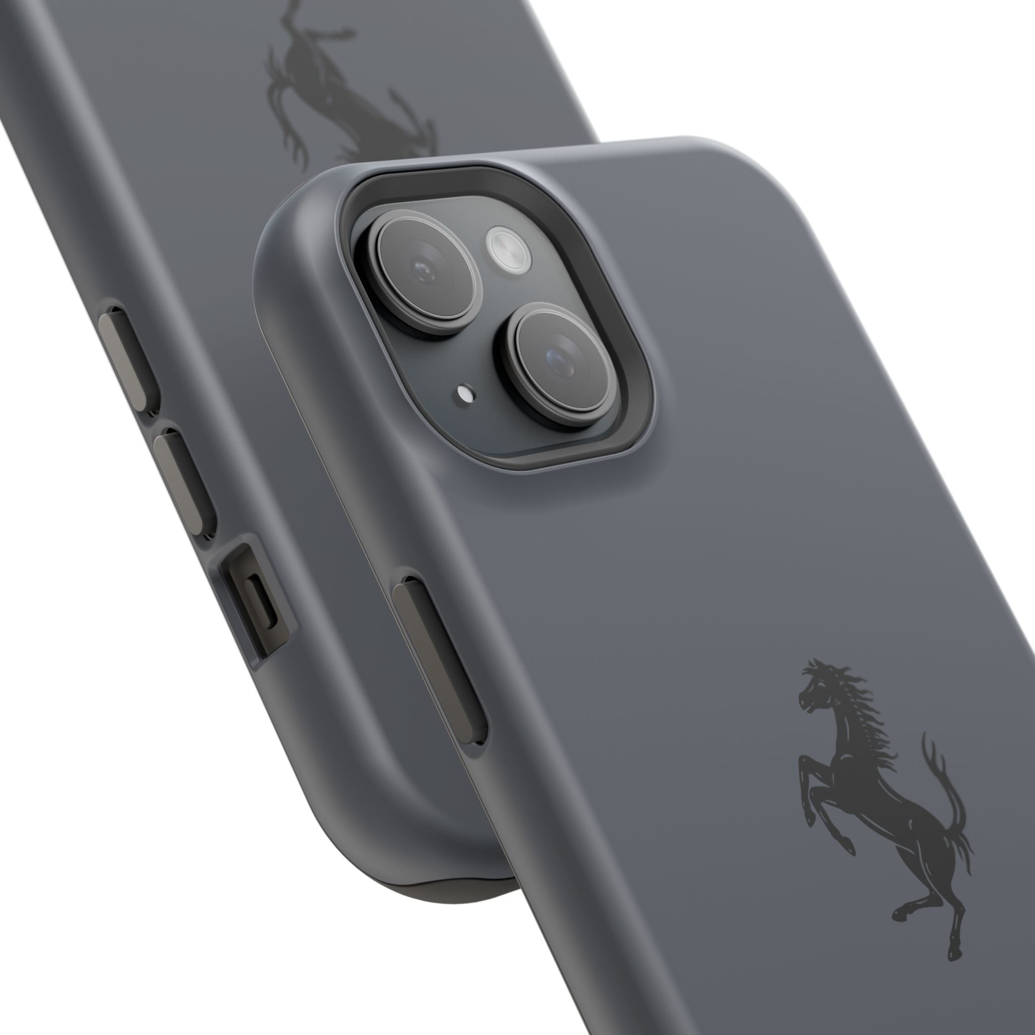 Ferrari horse Grigio silverstone inspired Magnetic Tough Cases
