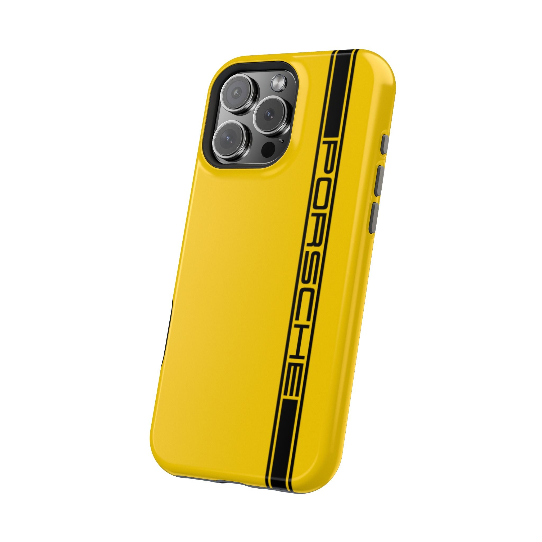 Porsche Speed yellow inspired Magnetic Tough Cases
