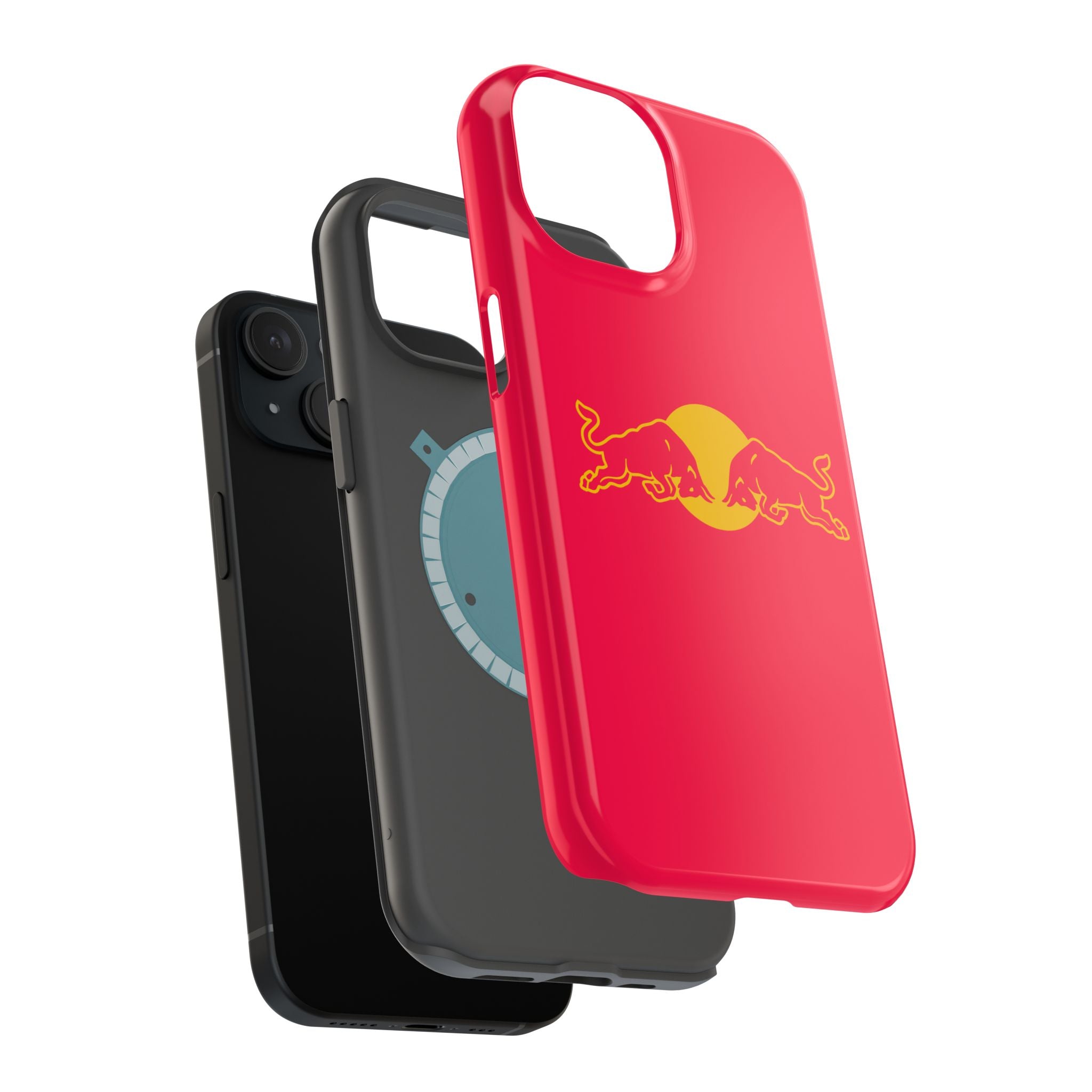 Red Bull red inspired Magnetic Tough Cases
