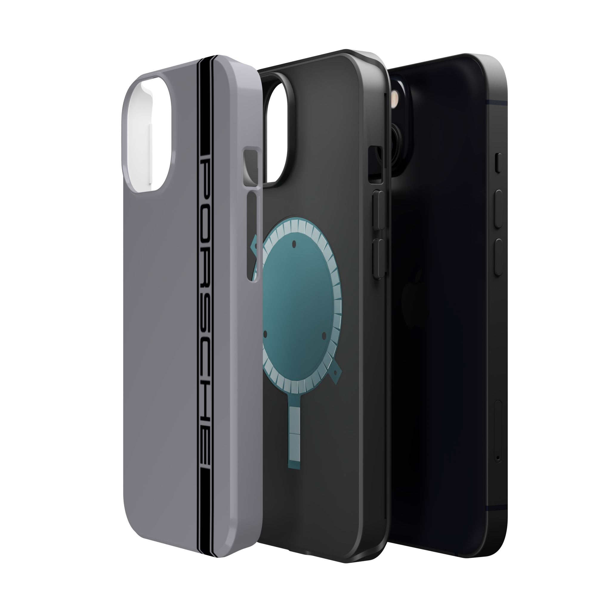 Porsche Chalk grey inspired Magnetic Tough Cases