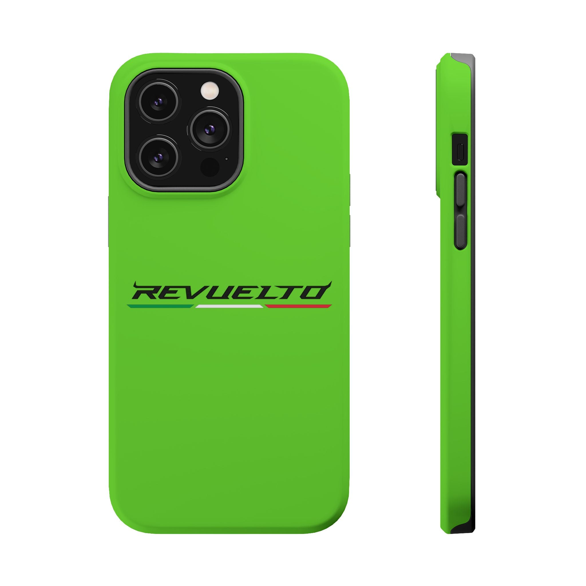 Lamborghini Revuelto Green inspired Magnetic Tough Cases