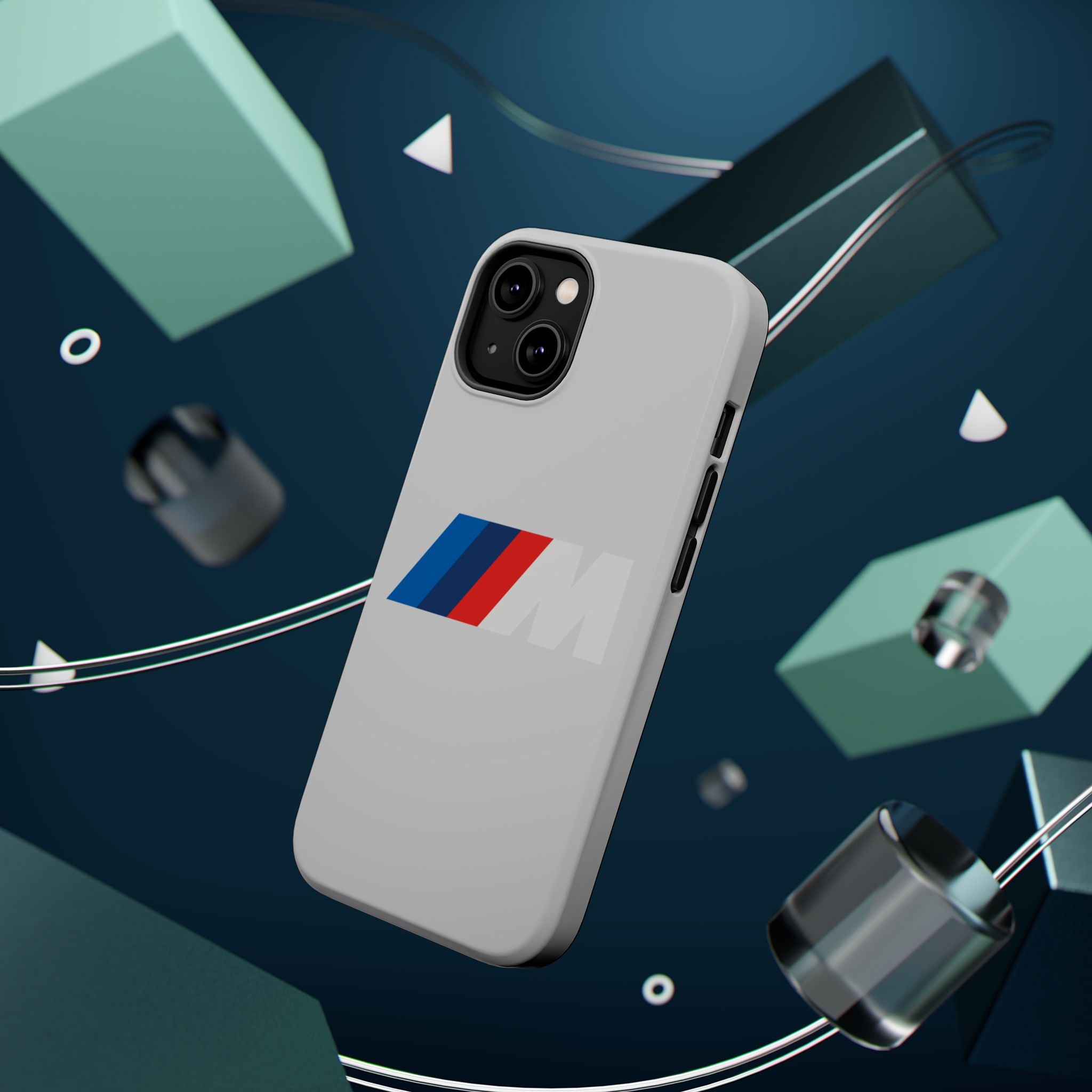 M badge inspired Magnetic Tough Cases