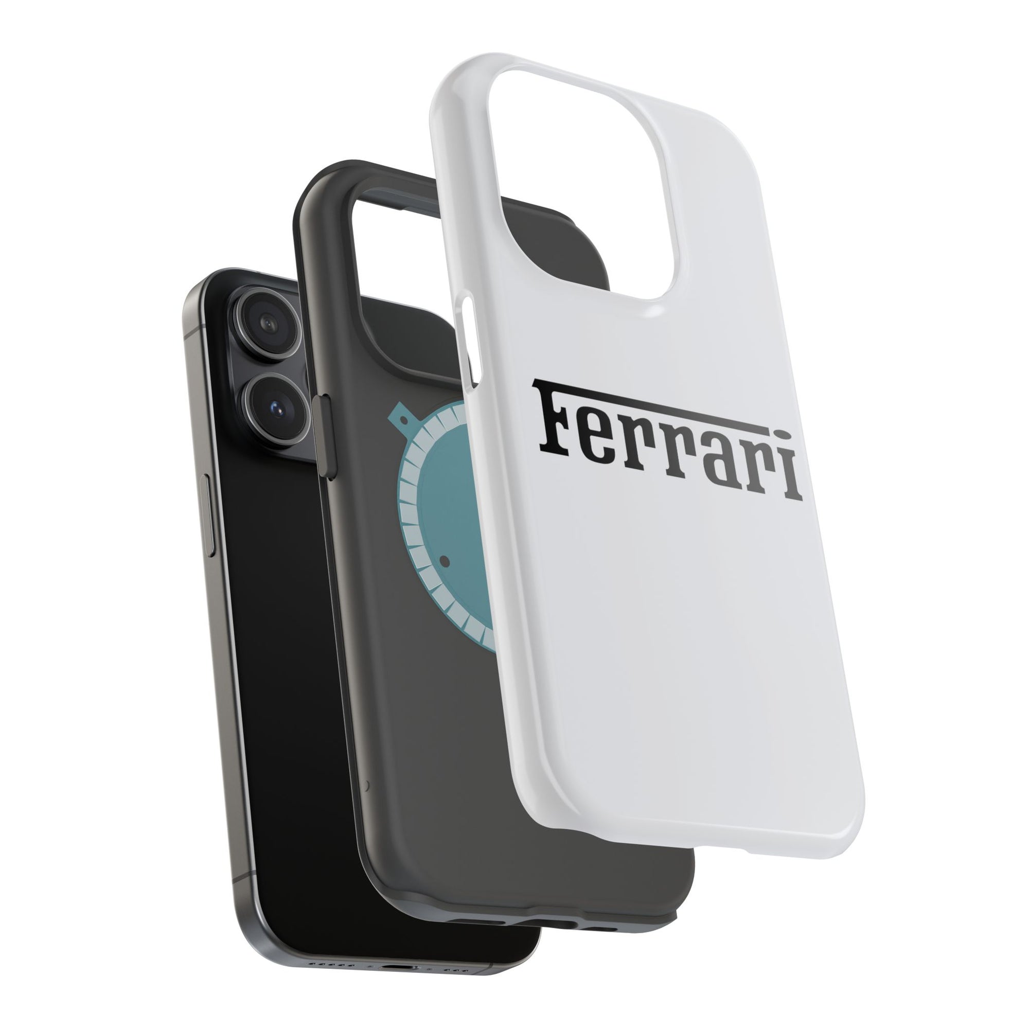 Ferrari Bianco Avus inspired Magnetic Tough Cases