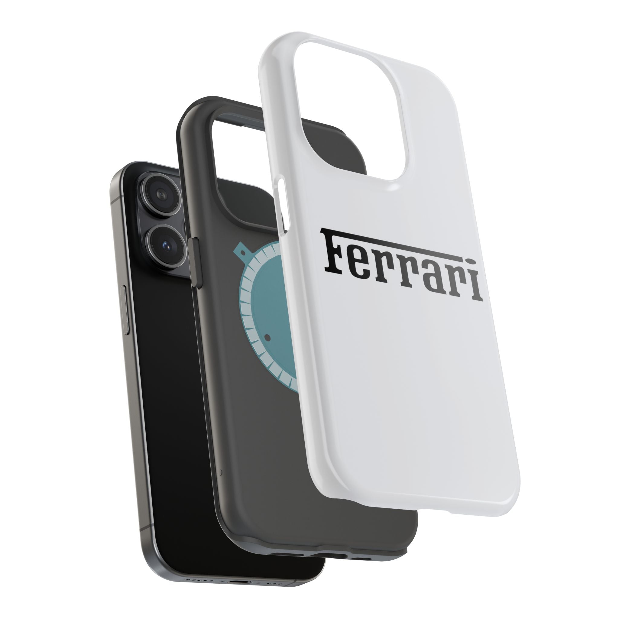 Ferrari Bianco Avus inspired Magnetic Tough Cases