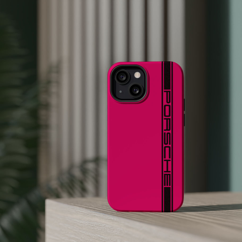 Porsche Rubystar colored inspired Magnetic Tough Cases