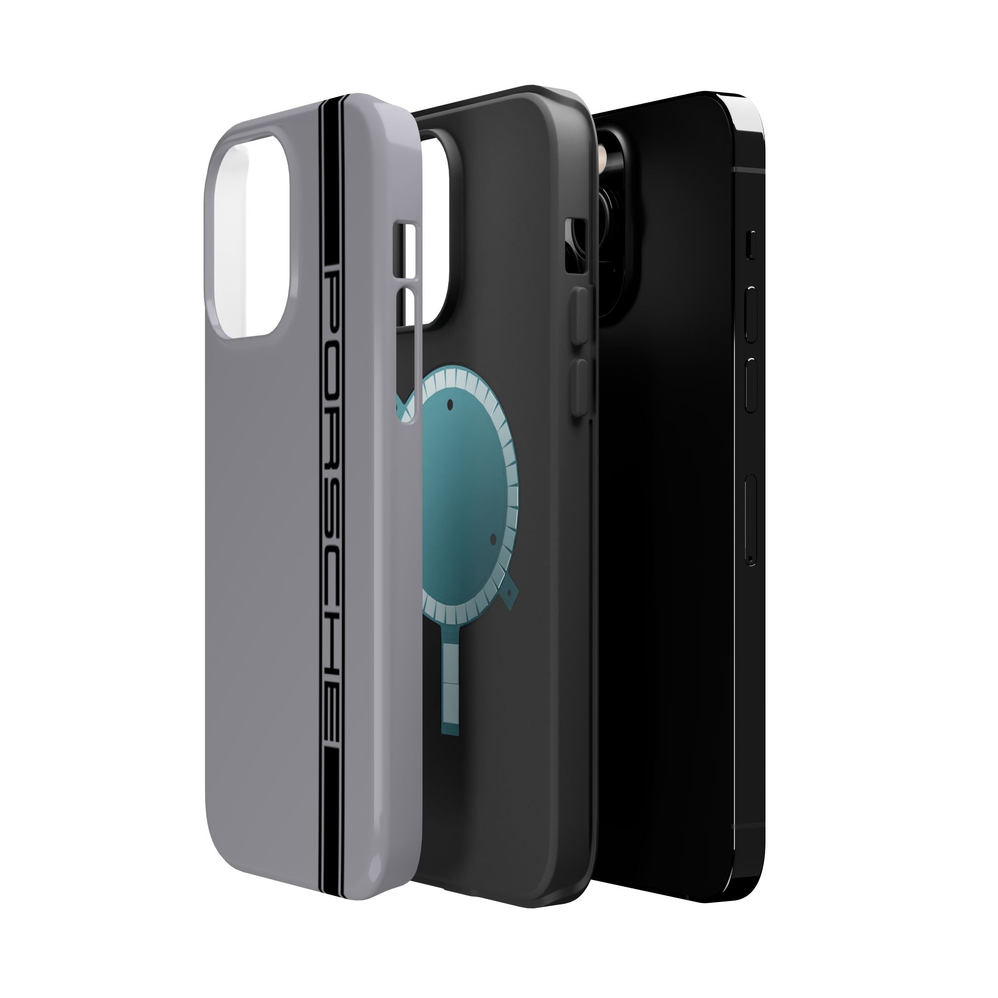 Porsche Chalk grey inspired Magnetic Tough Cases