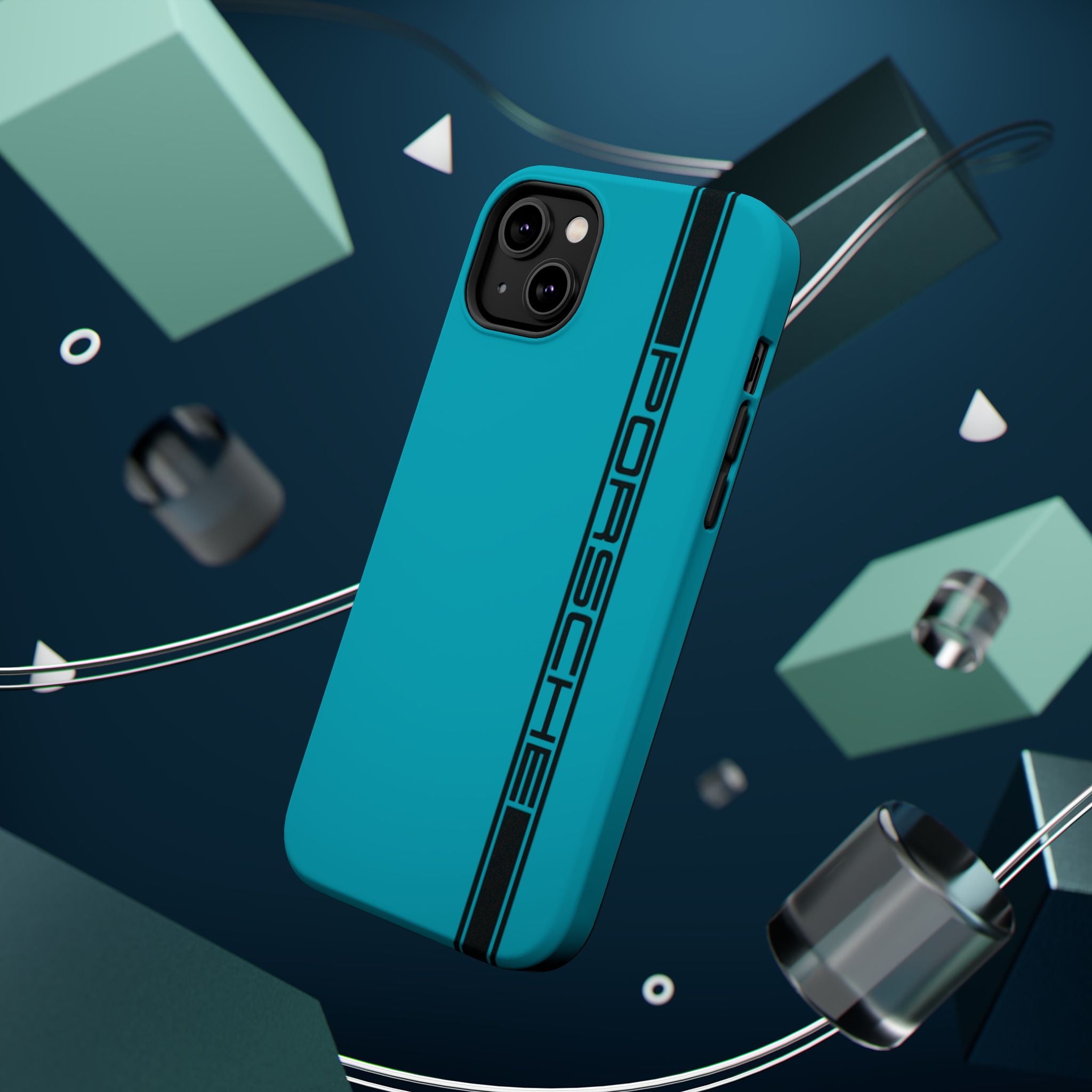 Porsche Miami blue inspired Magnetic Tough Cases