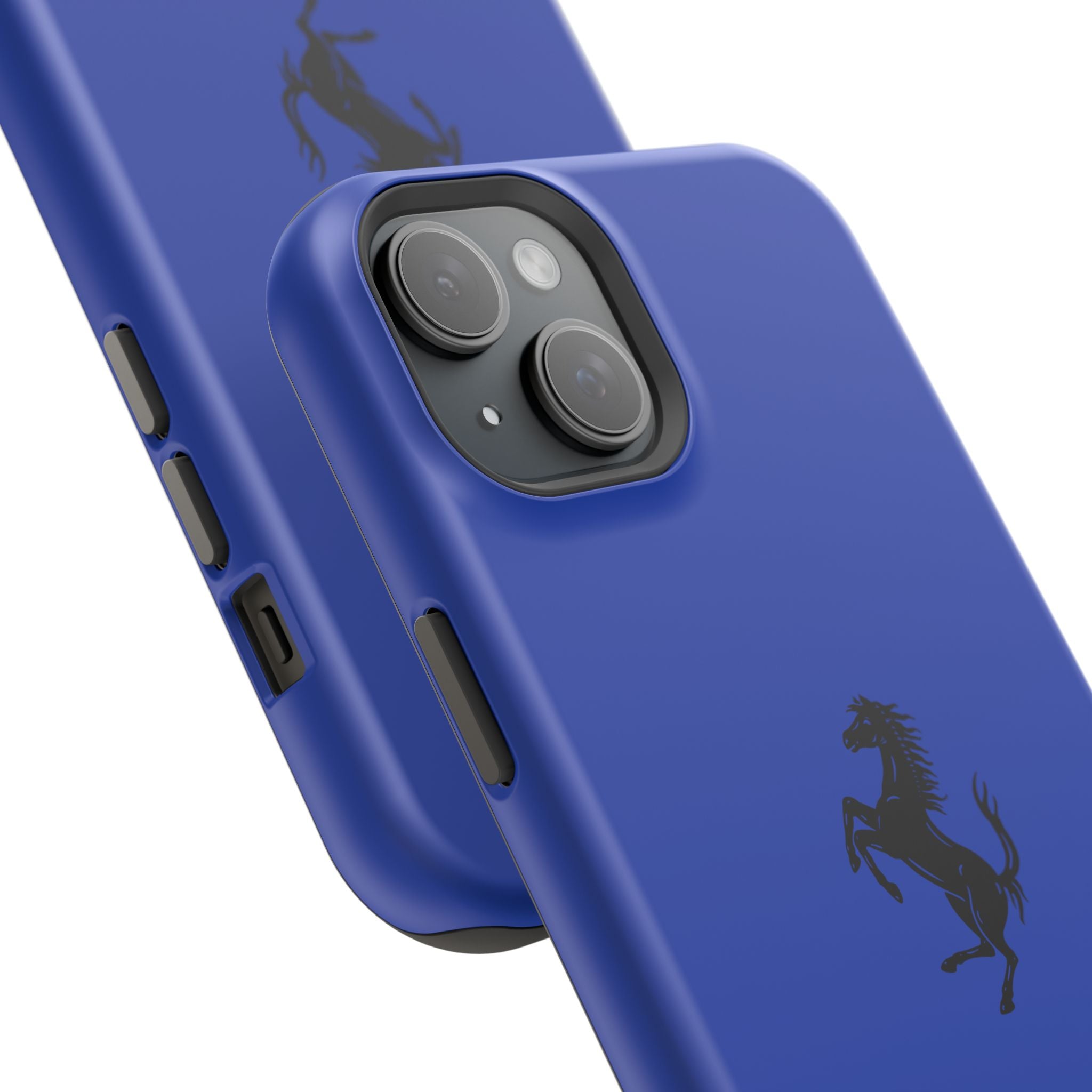 Ferrari horse Blu tour de france inspired Magnetic Tough Cases