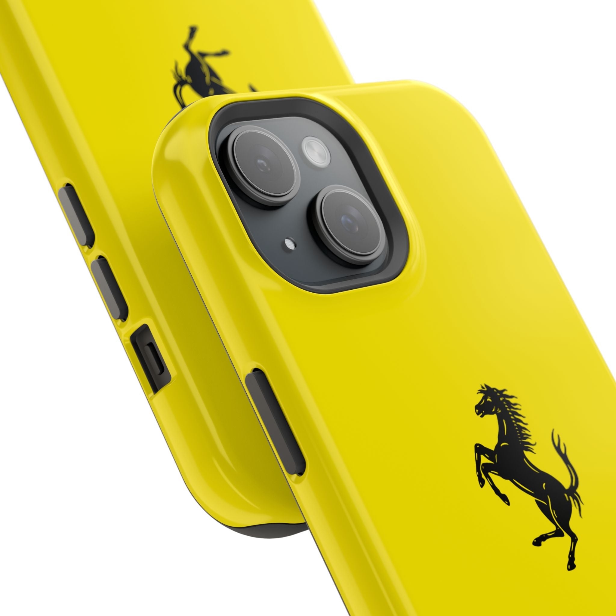 Ferrari horse Giallo Modena inspired Tough Cases
