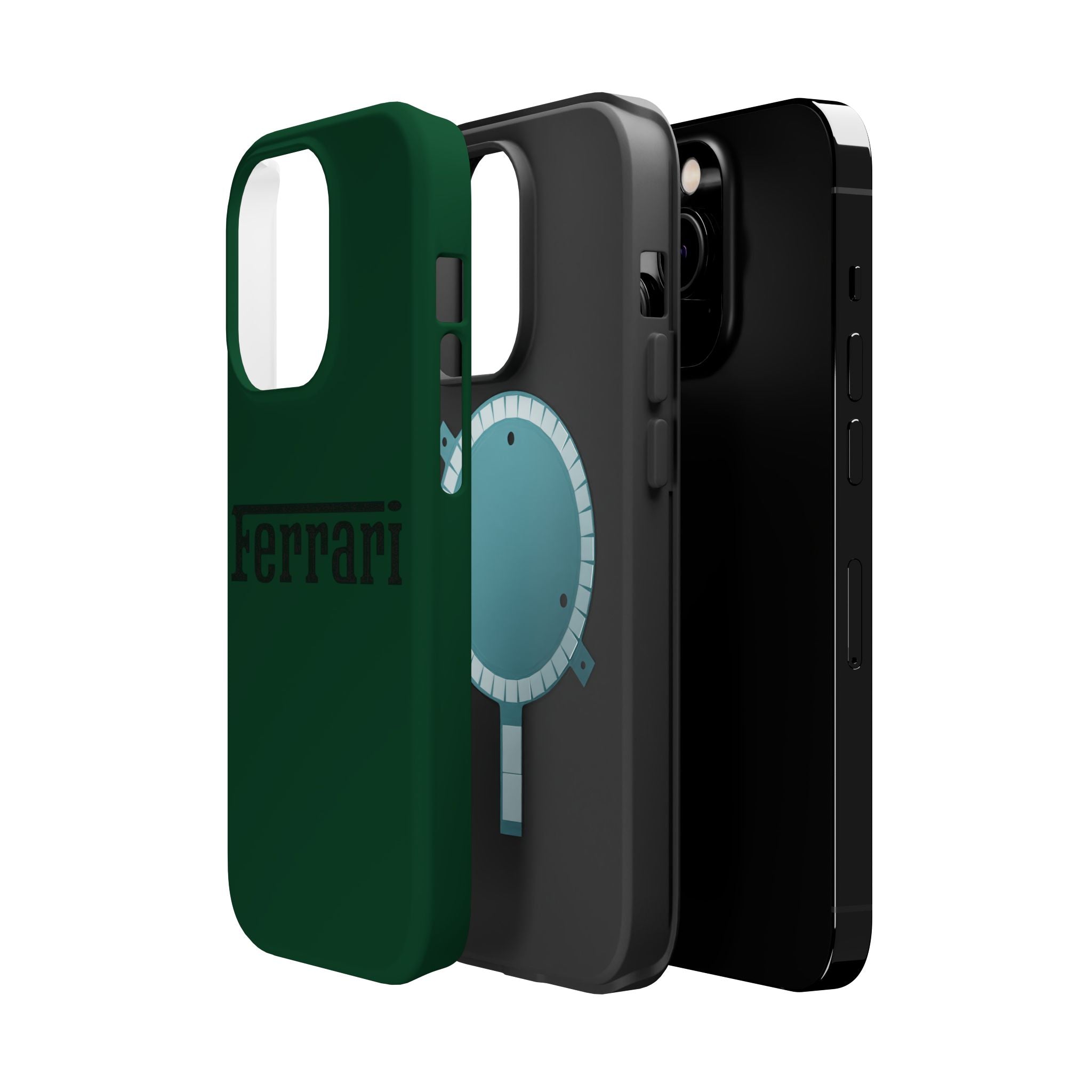 Ferrari Verde British inspired Magnetic Tough Cases