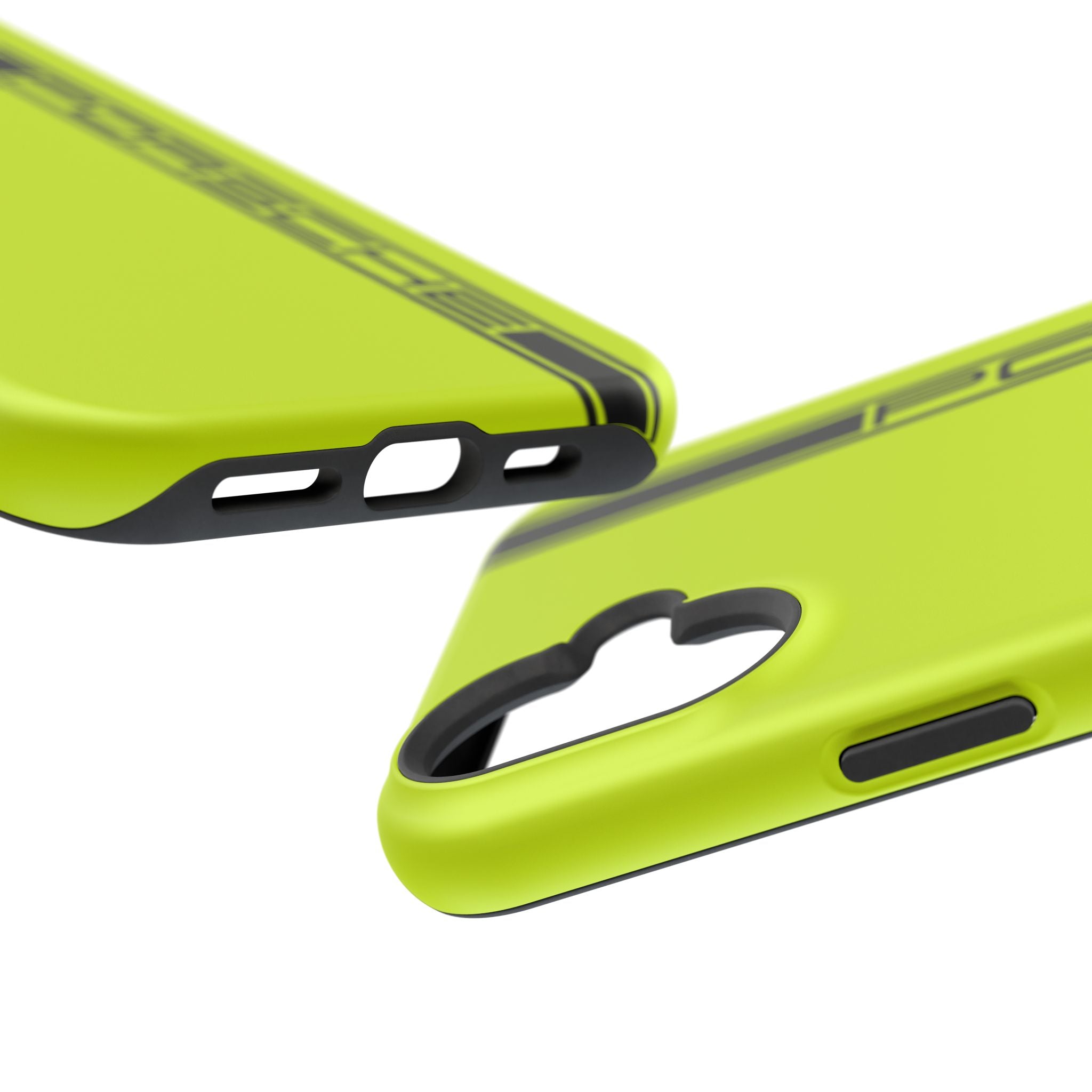 Porsche Acid Green Magnetic Tough Cases