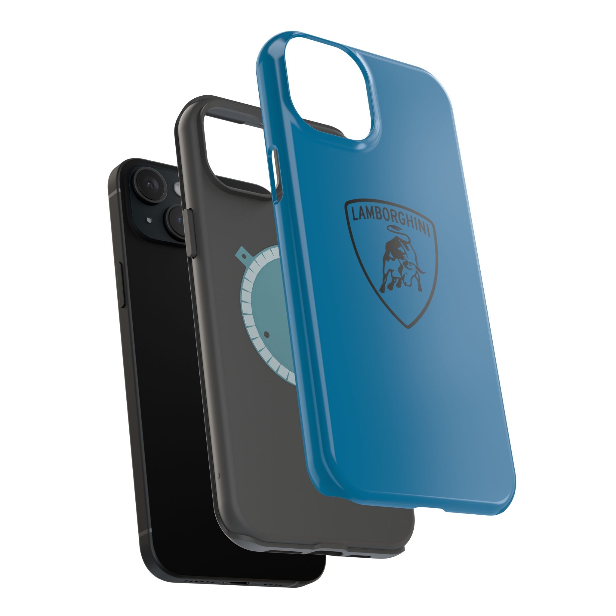 Lamborghini Blu Uranus inspired Magnetic Tough Cases