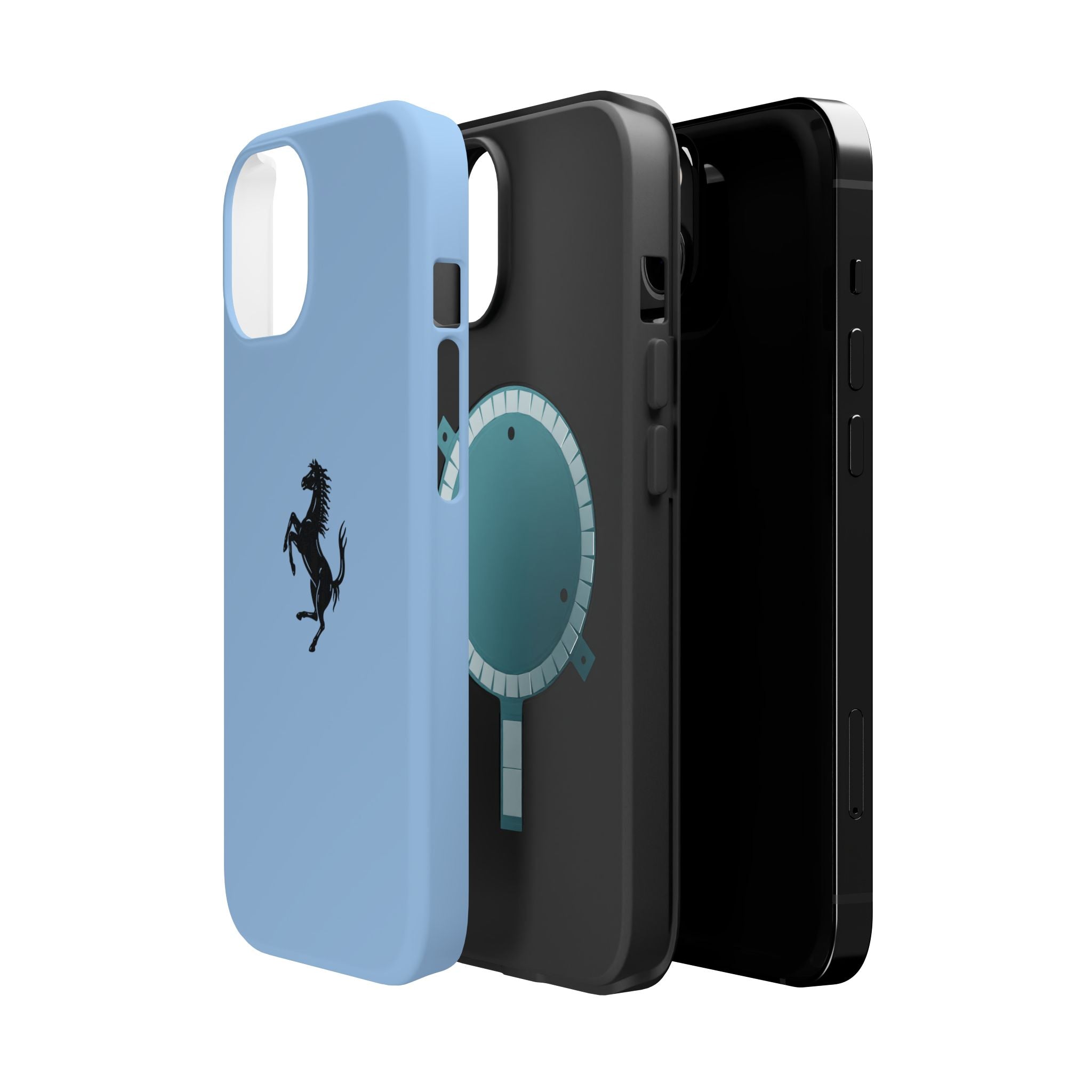 Ferrari hose Grigio alloy inspired Magnetic Tough Cases