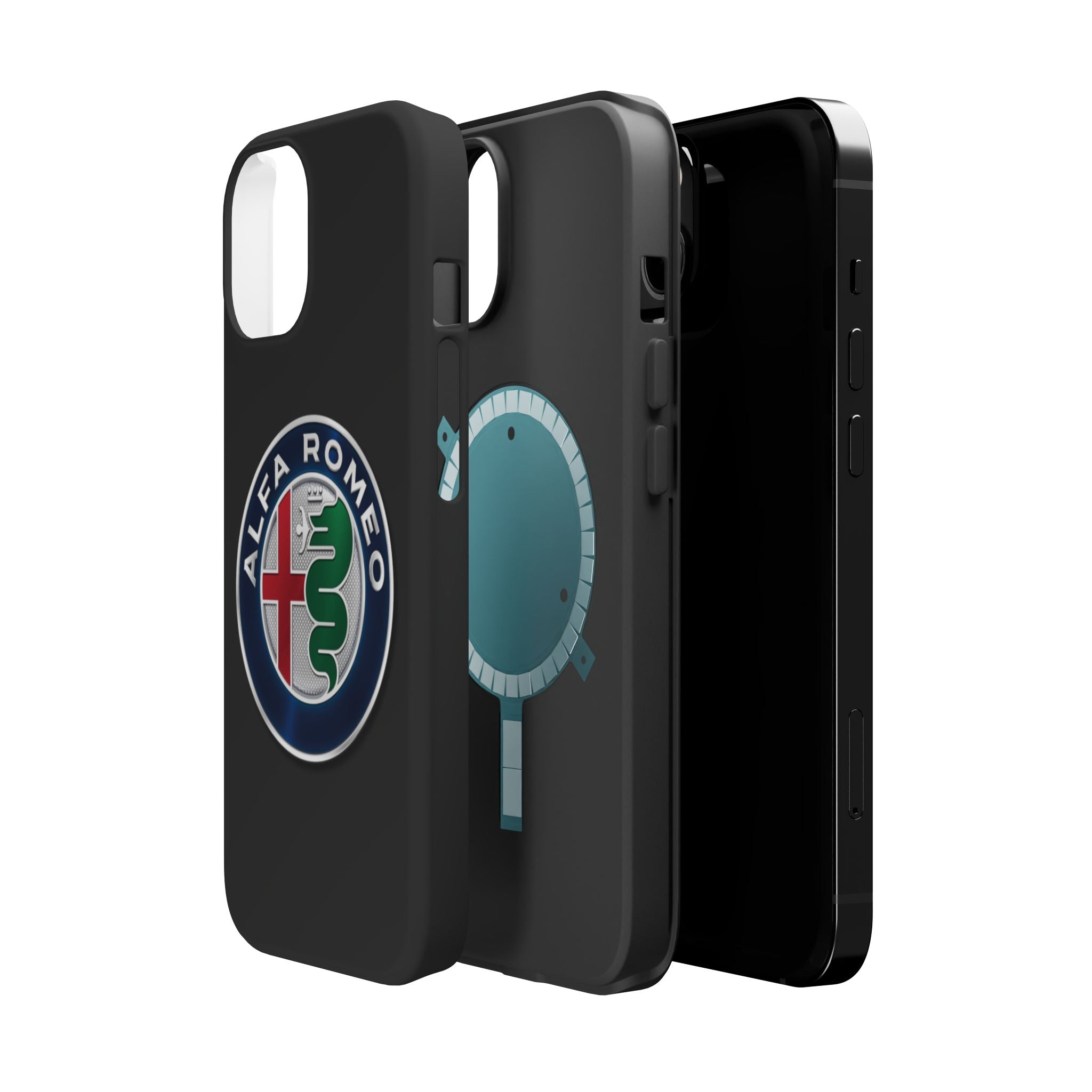 Vesuvio Gray inspired Magnetic Tough Cases